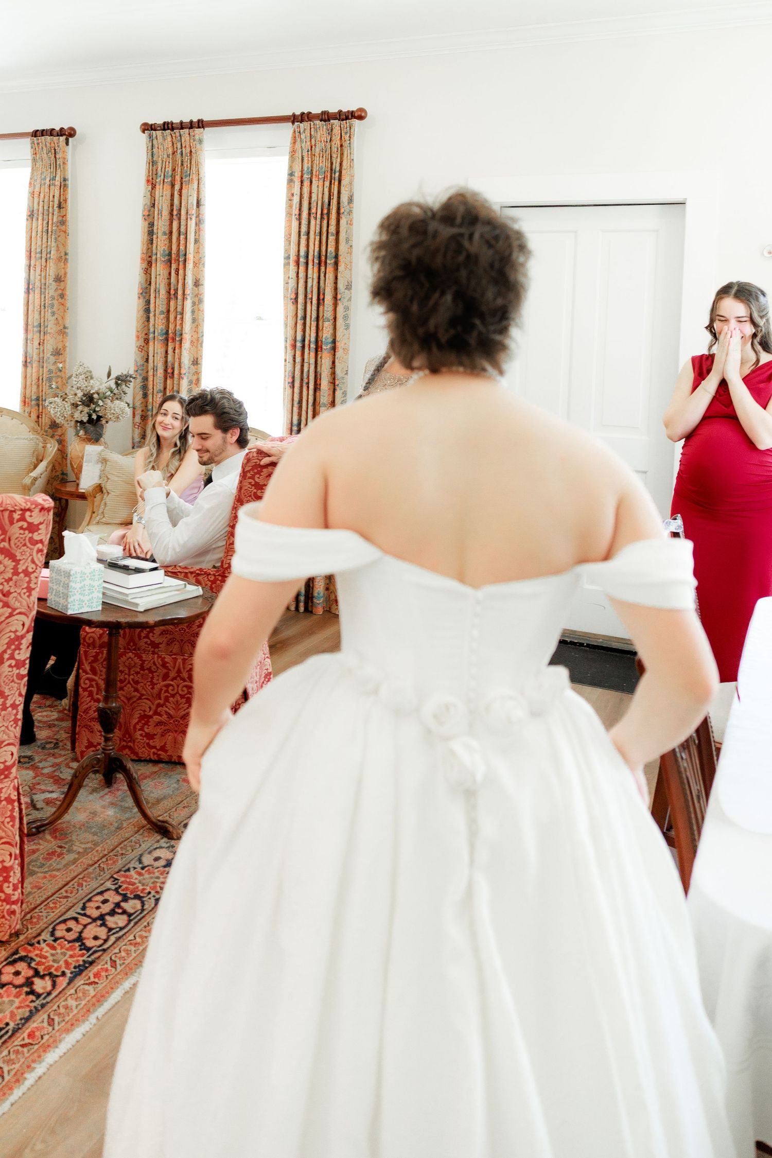 Wedding Getting Ready Photos at Saint Francis at The Point Anglican Church Fairhope, Alabama