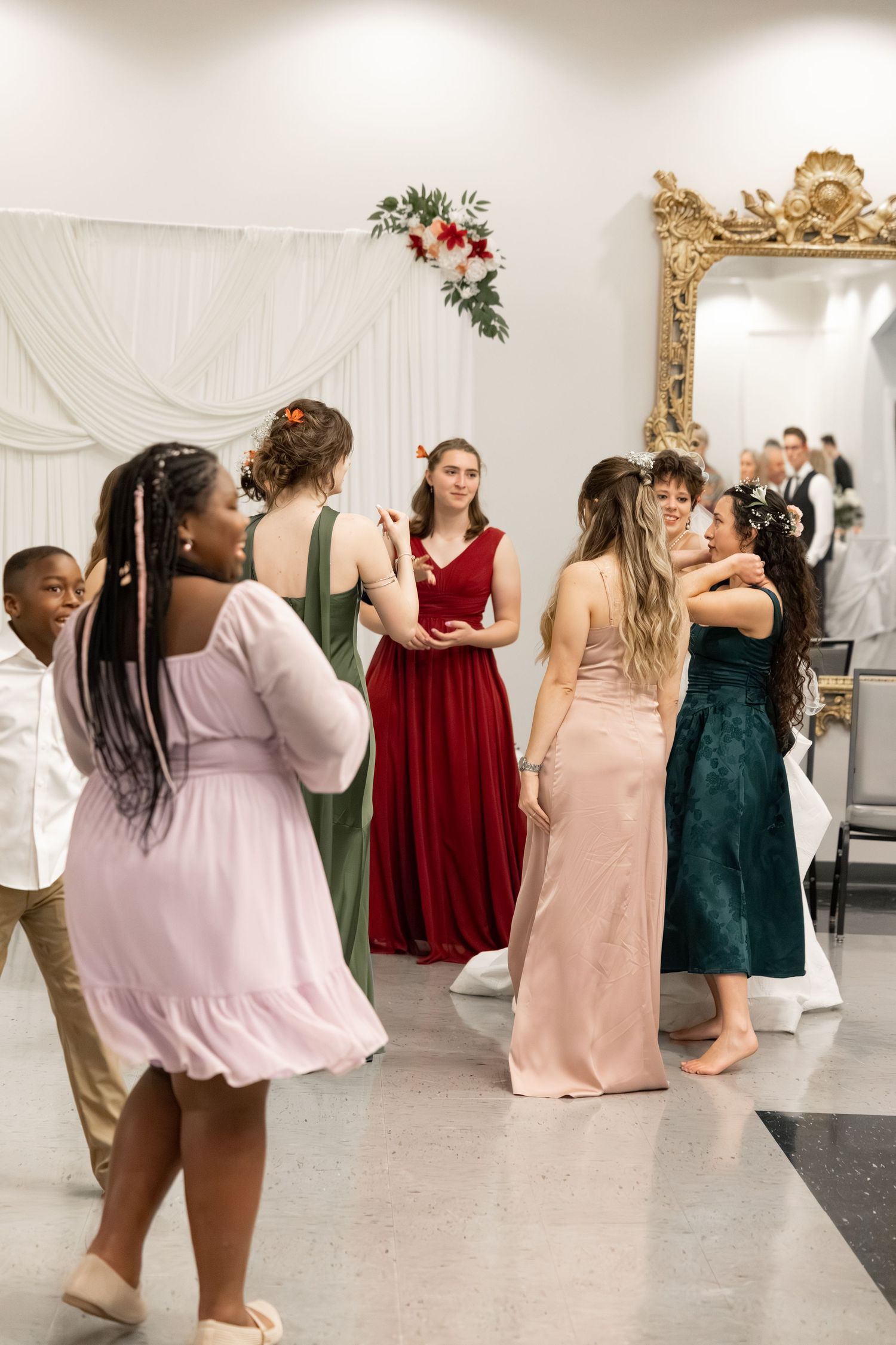 Wedding Reception at James P. Nix Center Fairhope, Alabama
