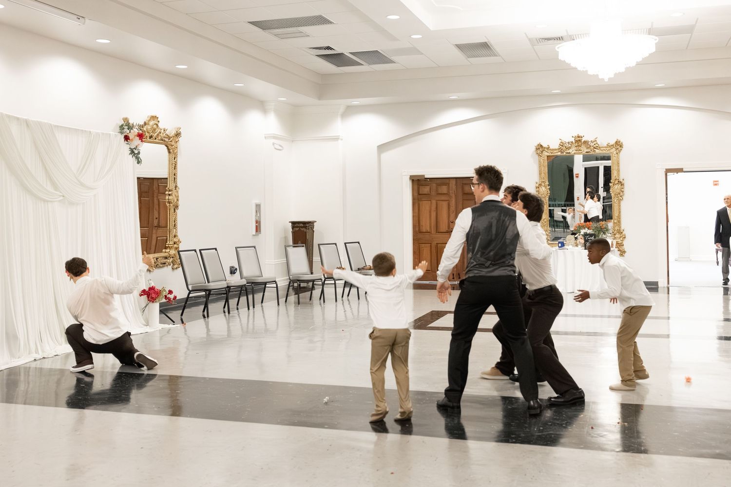 Wedding Reception at James P. Nix Center Fairhope, Alabama