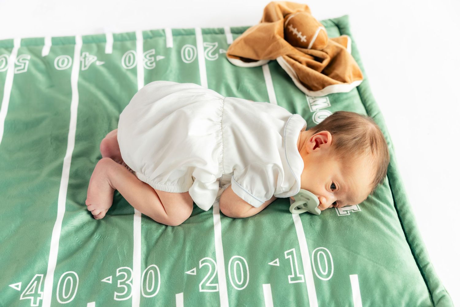 Newborn photos in a studio in Dothan, Alabama