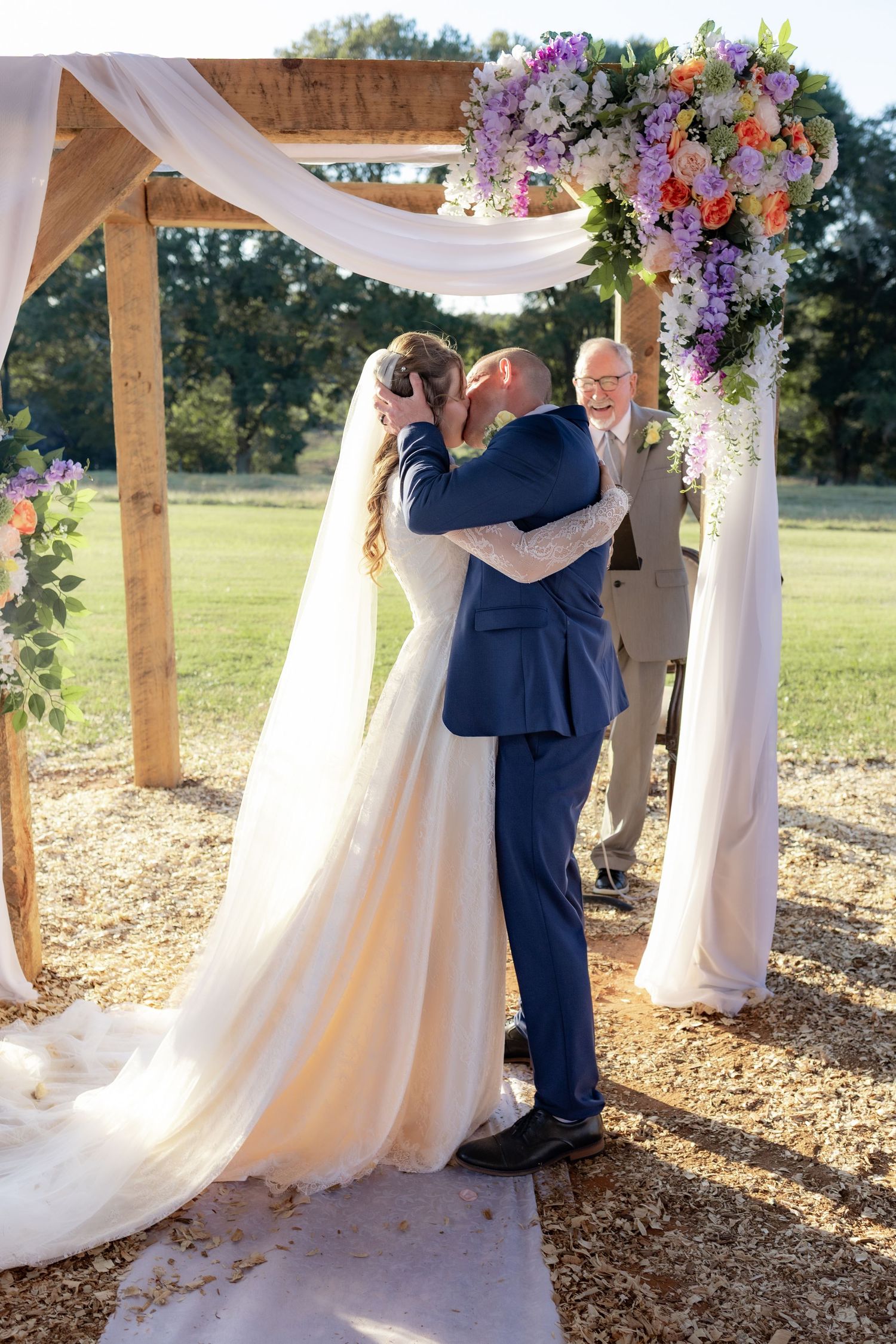 Wedding Ceremony Photos at Dalrymple Farms Enterprise, Alabama