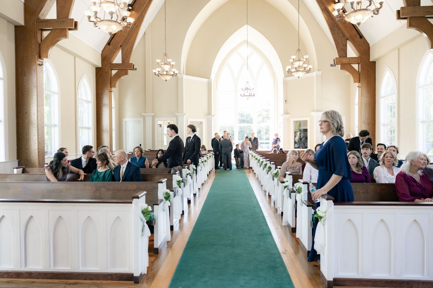 Wedding Ceremony Photos at Saint Francis at The Point Anglican Church Fairhope, Alabama
