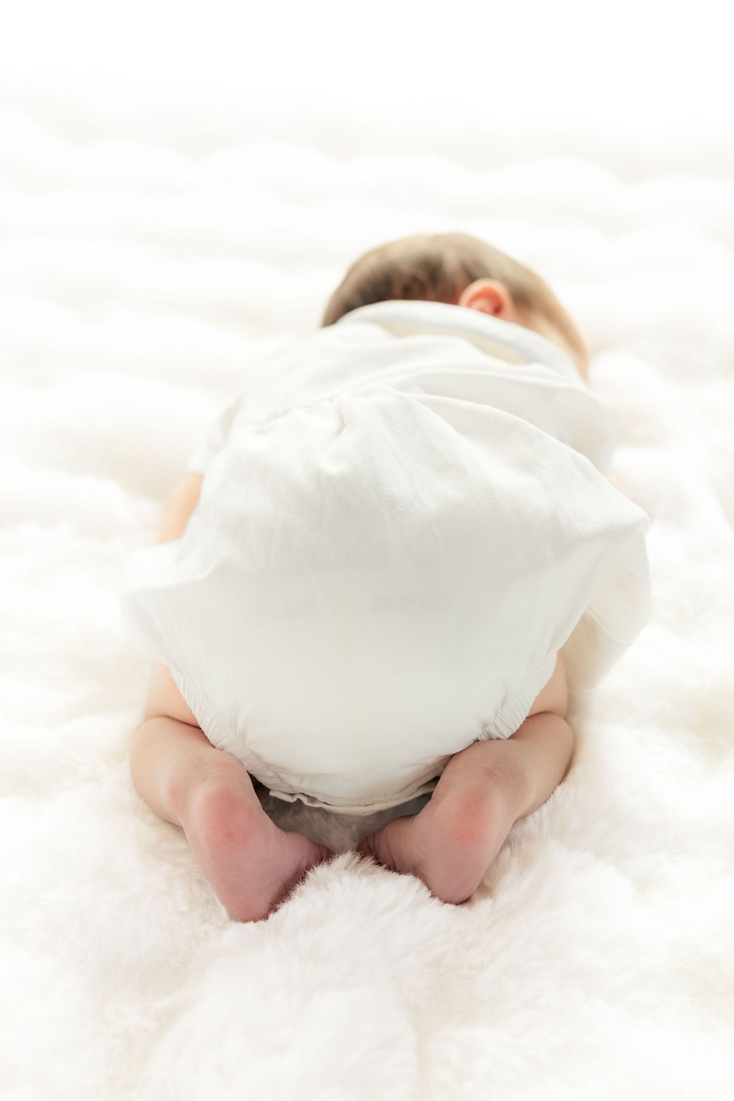 Newborn photos in a studio in Dothan, Alabama