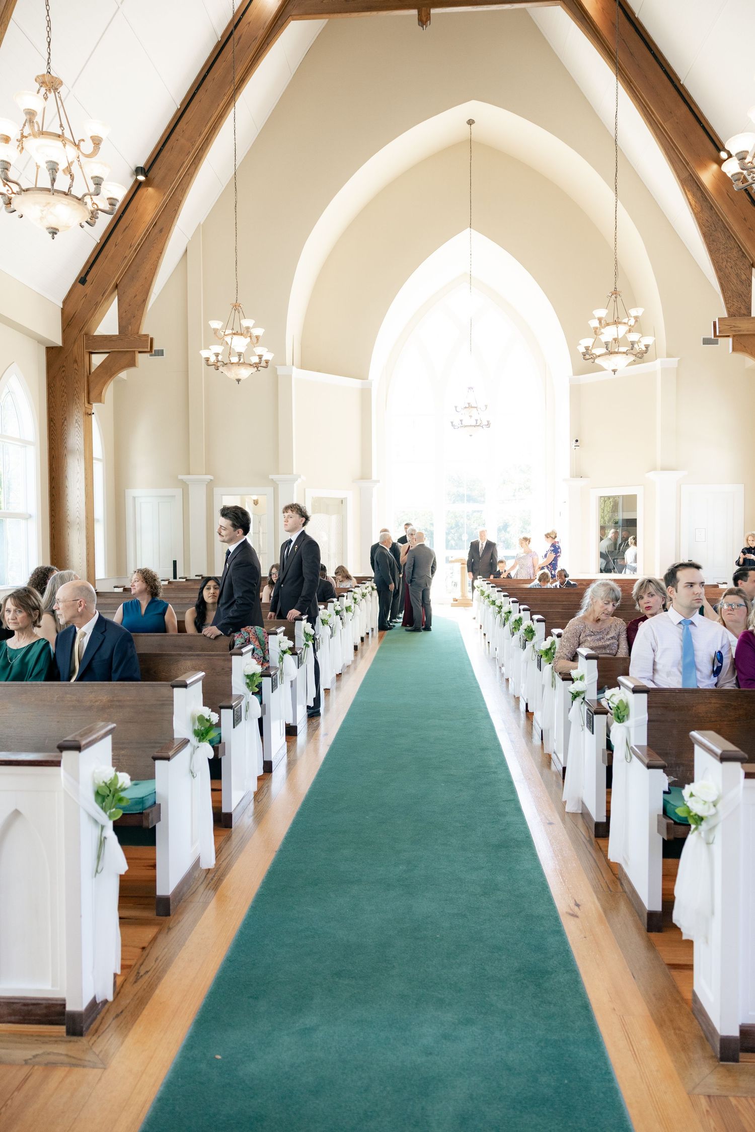Wedding Ceremony Photos at Saint Francis at The Point Anglican Church Fairhope, Alabama