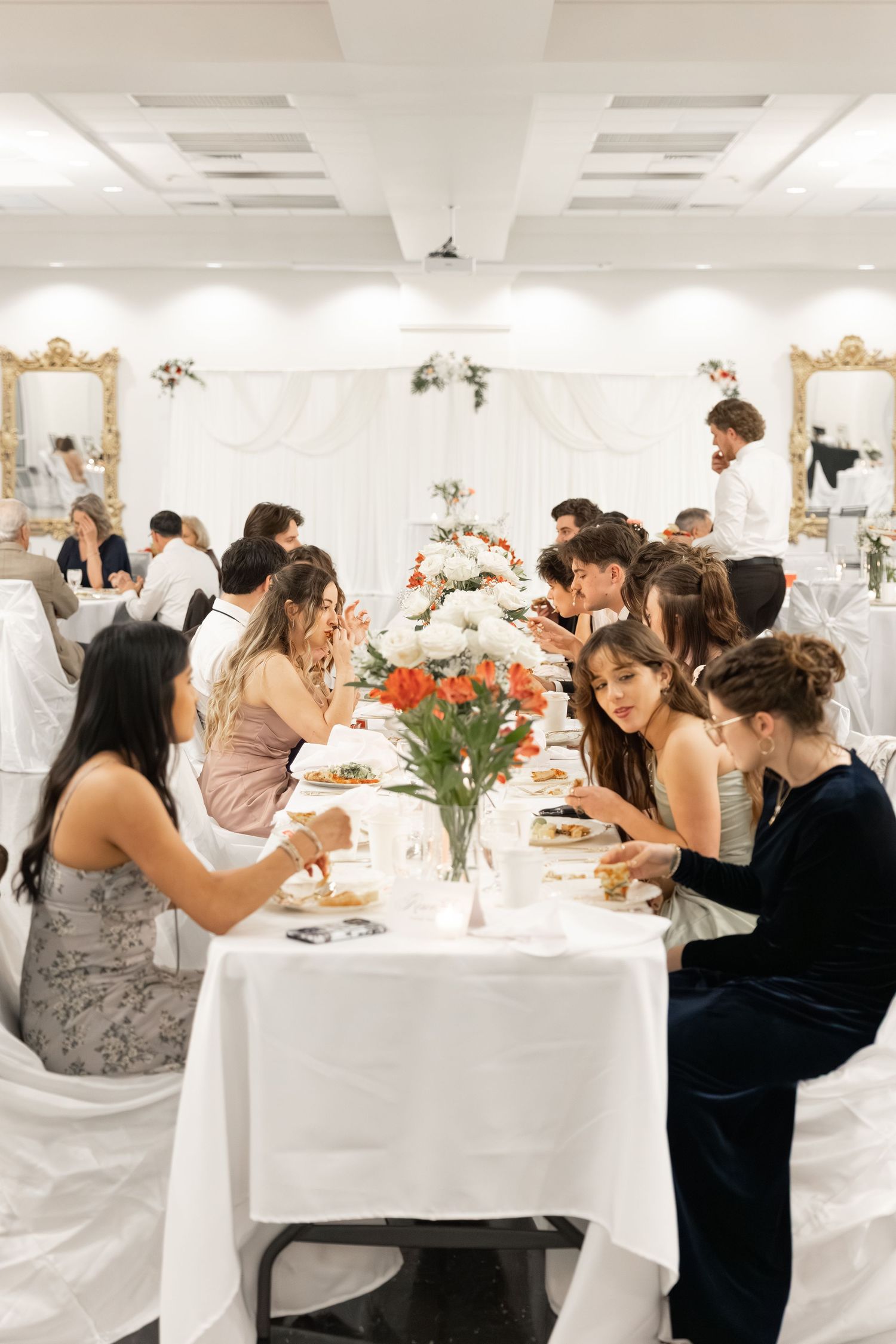 Wedding Reception at James P. Nix Center Fairhope, Alabama