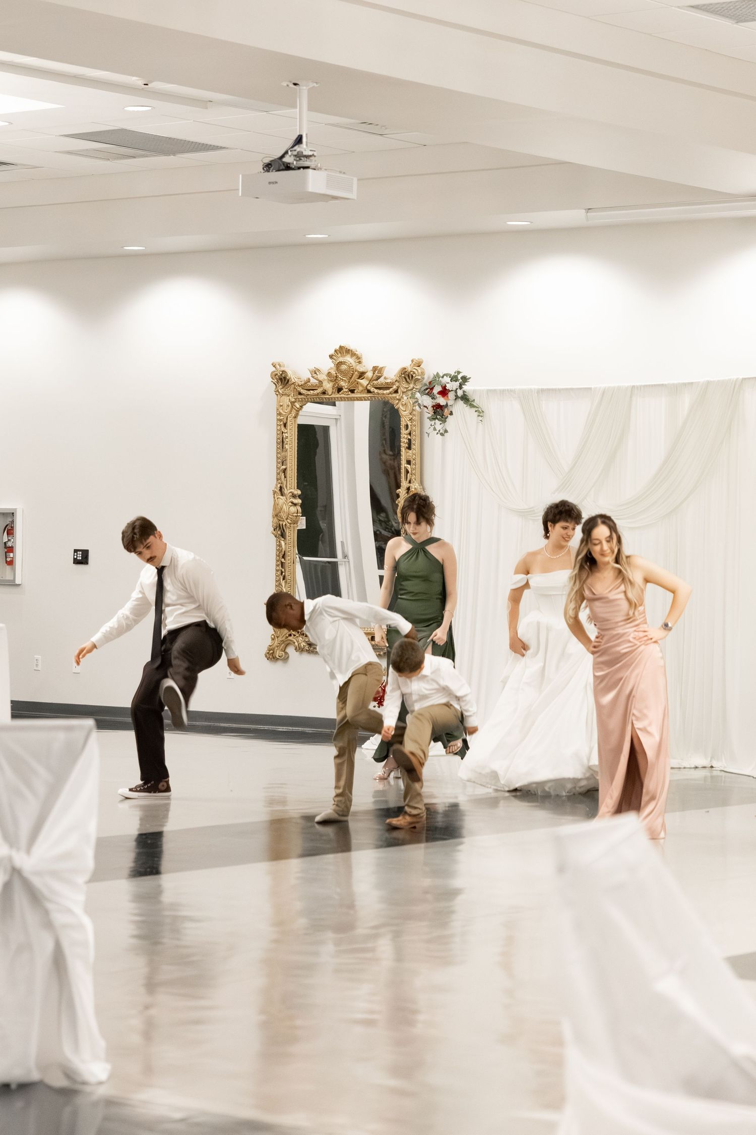 Wedding Reception at James P. Nix Center Fairhope, Alabama