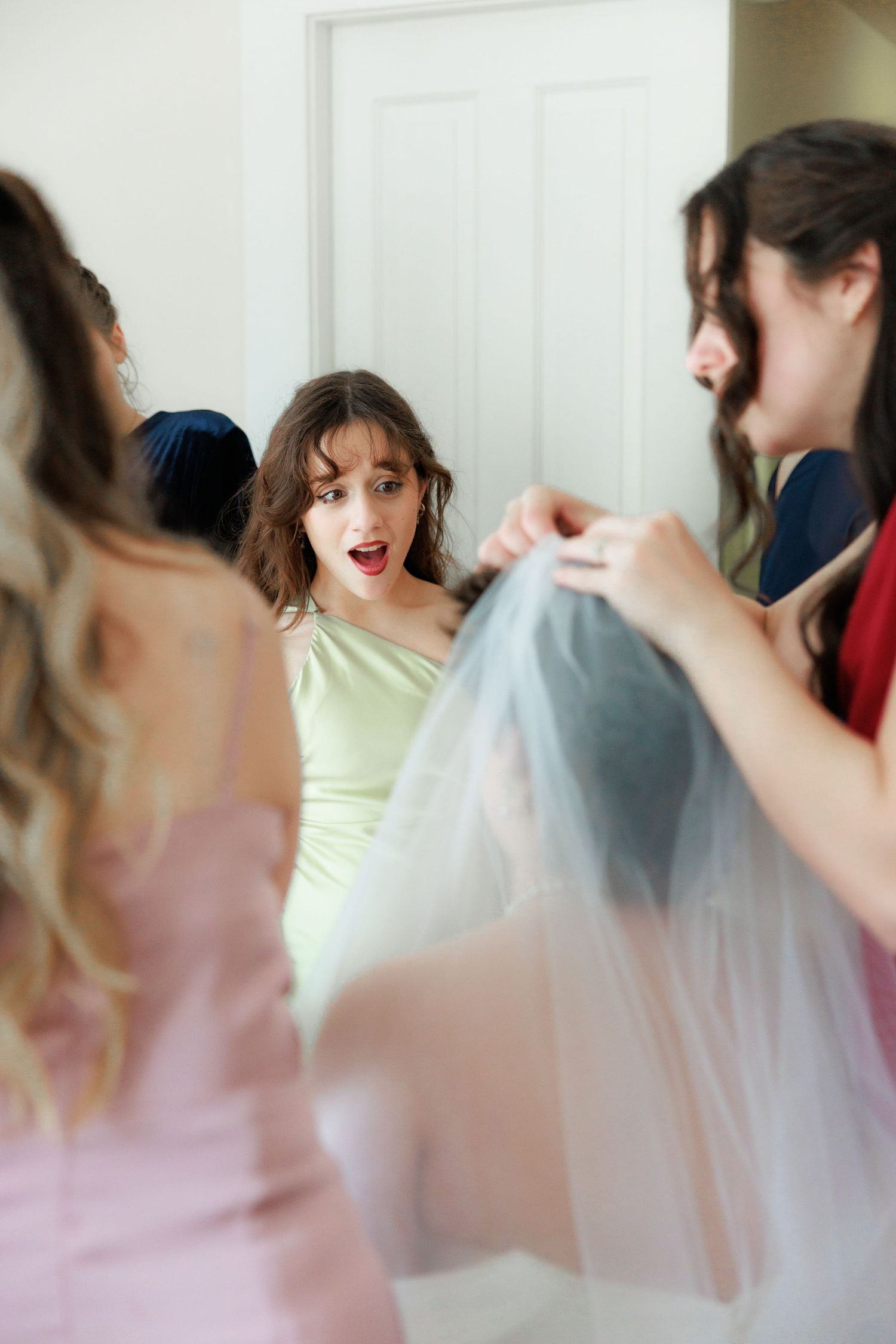 Wedding Getting Ready Photos at Saint Francis at The Point Anglican Church Fairhope, Alabama