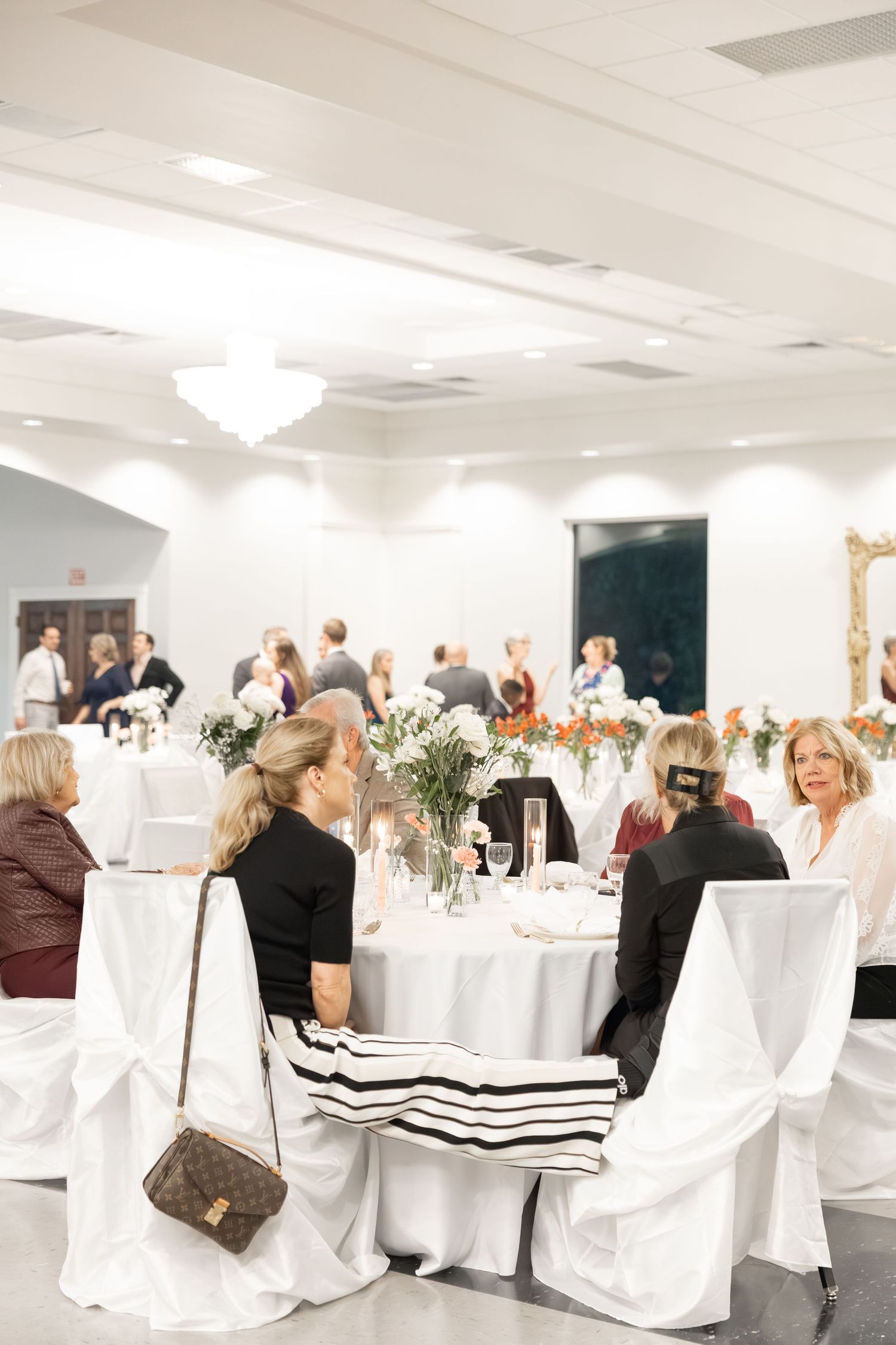 Wedding Reception at James P. Nix Center Fairhope, Alabama