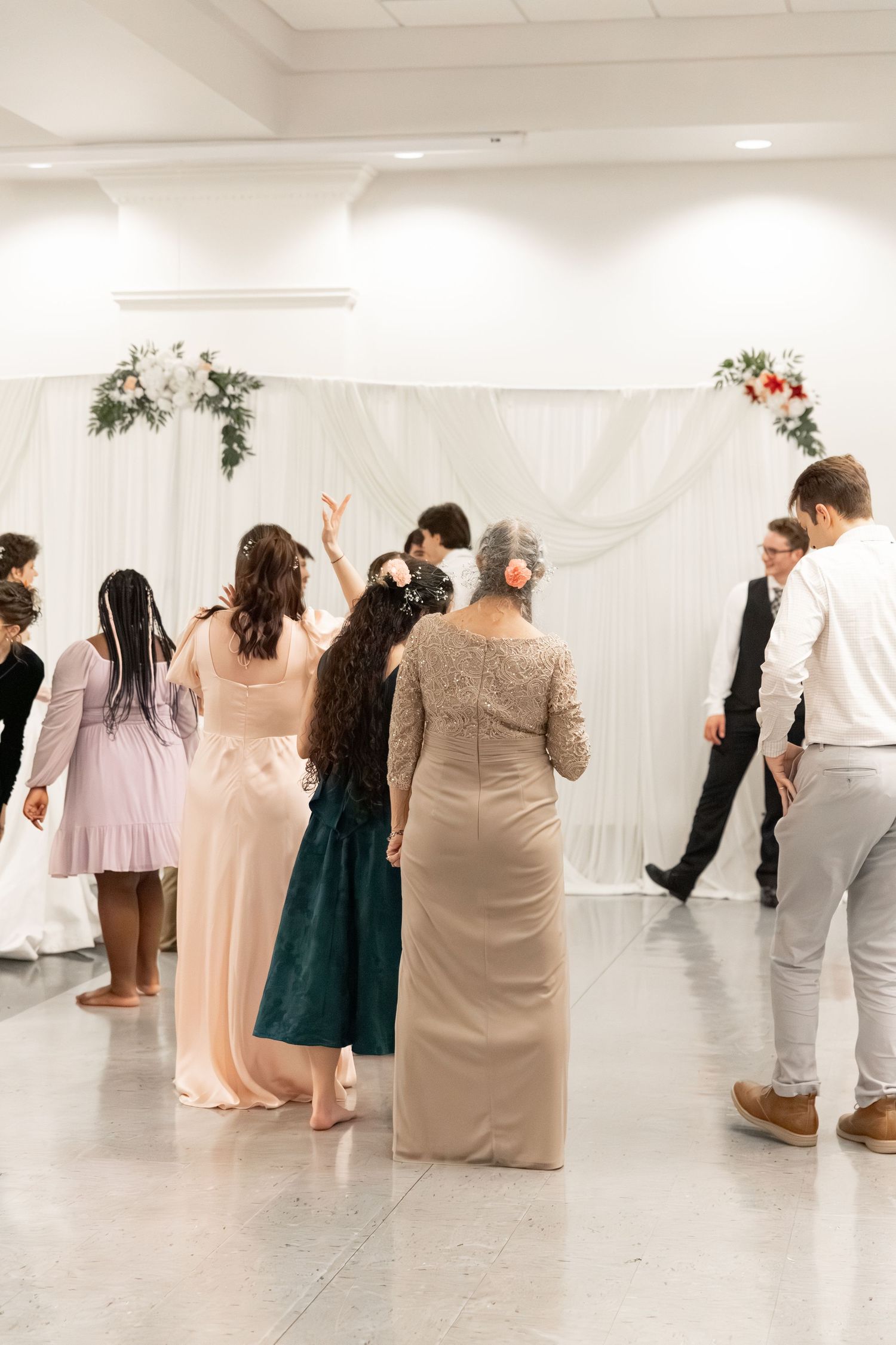 Wedding Reception at James P. Nix Center Fairhope, Alabama