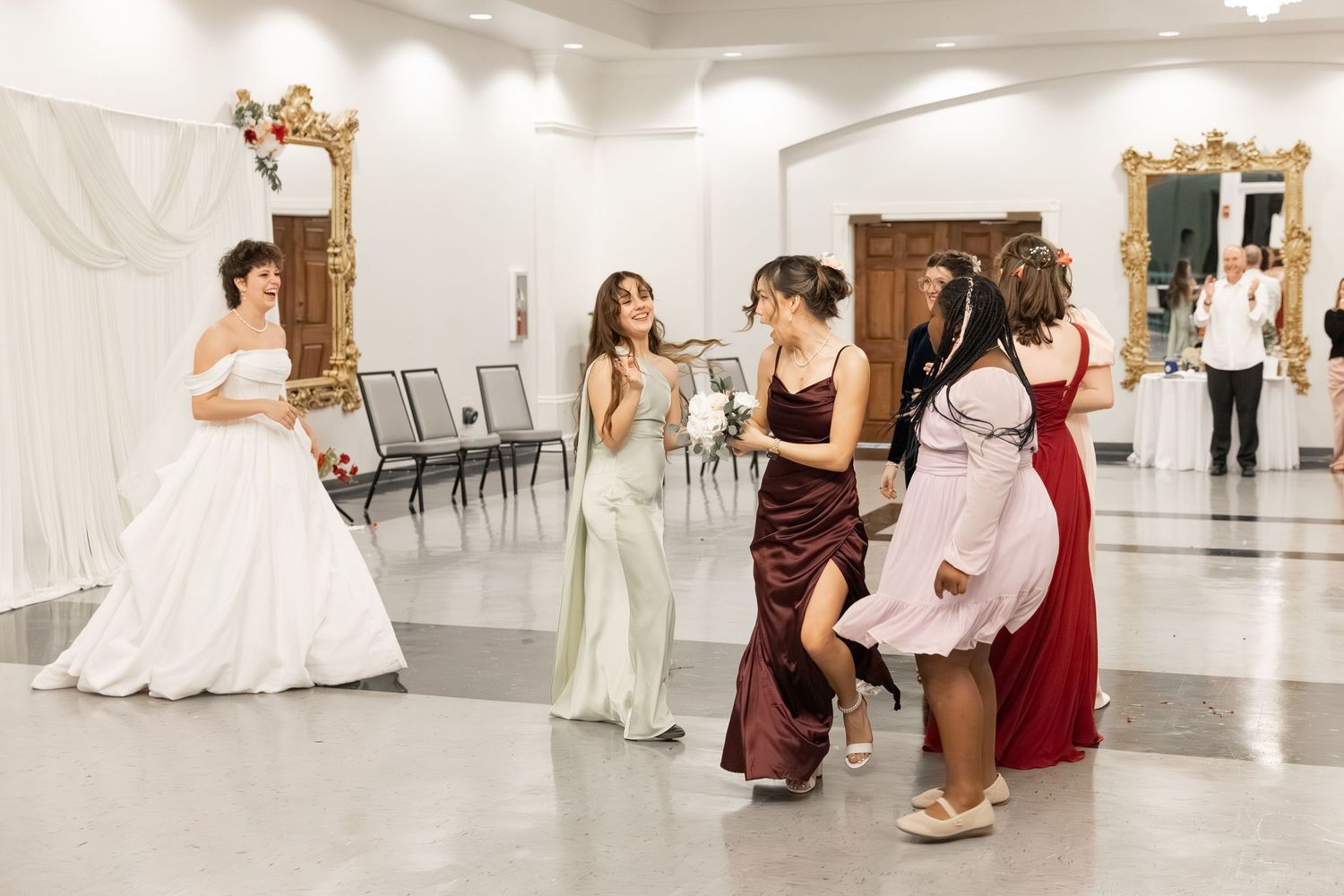 Wedding Reception at James P. Nix Center Fairhope, Alabama