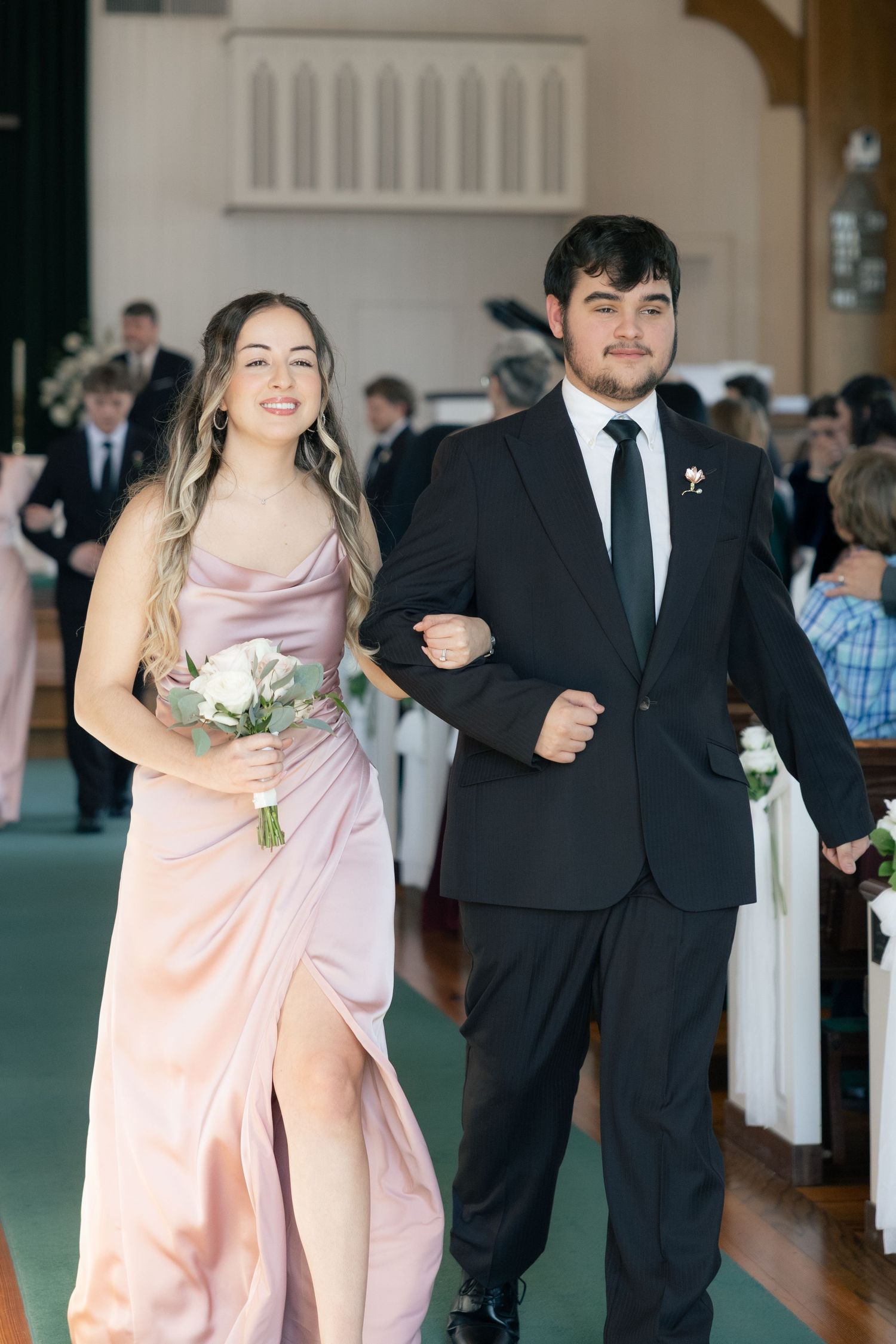 Wedding Ceremony Photos at Saint Francis at The Point Anglican Church Fairhope, Alabama