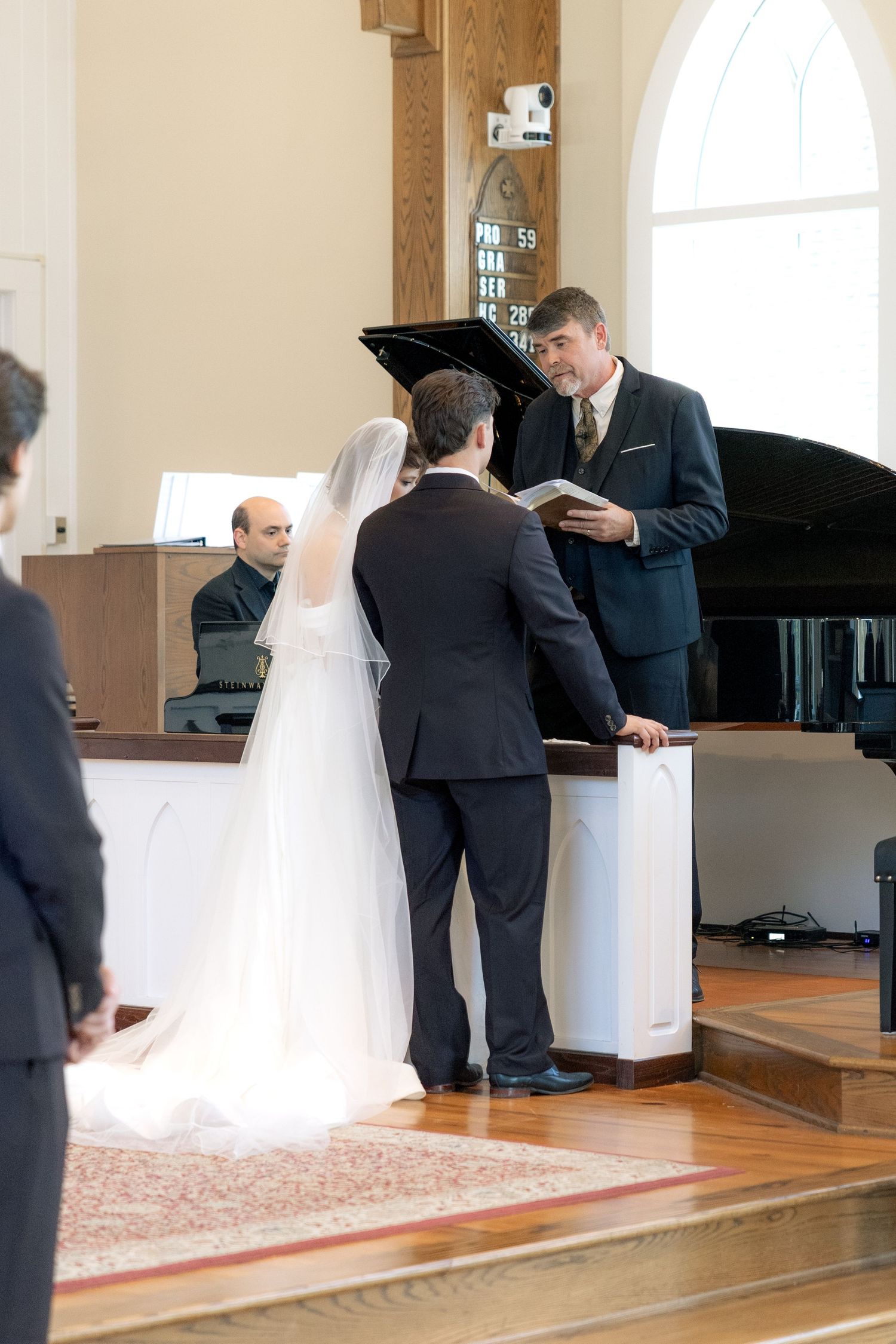 Wedding Ceremony Photos at Saint Francis at The Point Anglican Church Fairhope, Alabama