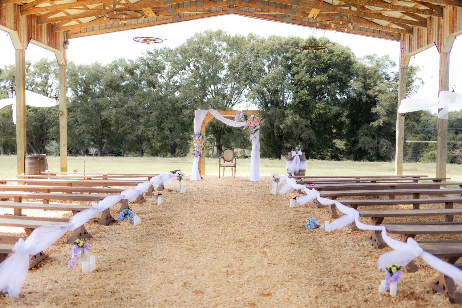 Wedding venue of Dalrymple Farms Enterprise, Alabama