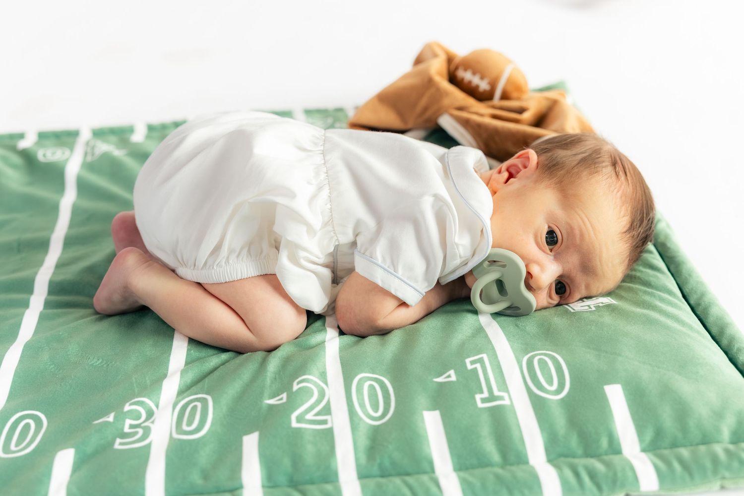 Newborn photos in a studio in Dothan, Alabama