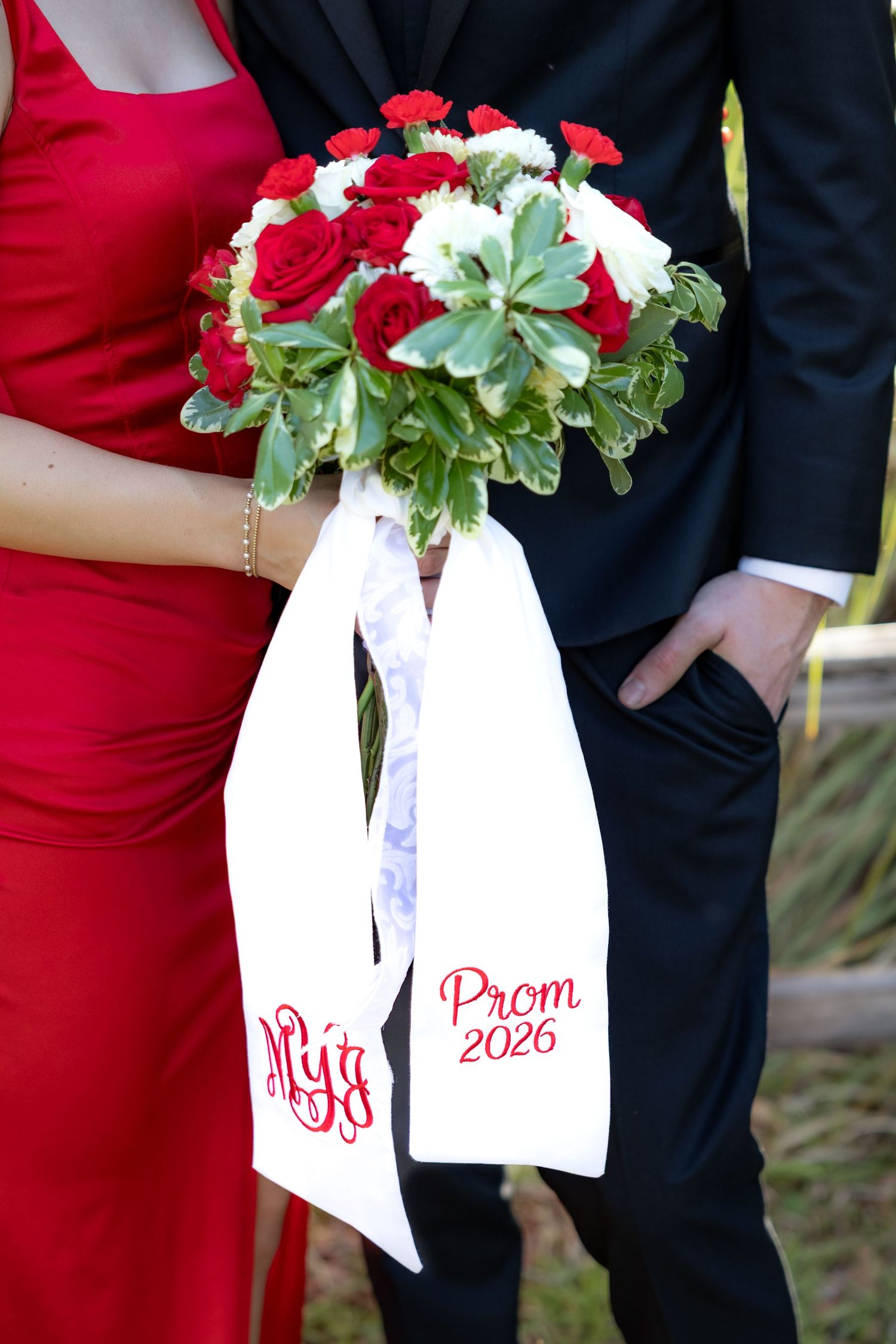 Ridgecrest Christian School Senior Couple Prom Photos at Jordan's Activity Barn at Kelly Creek Midland City, Alabama
