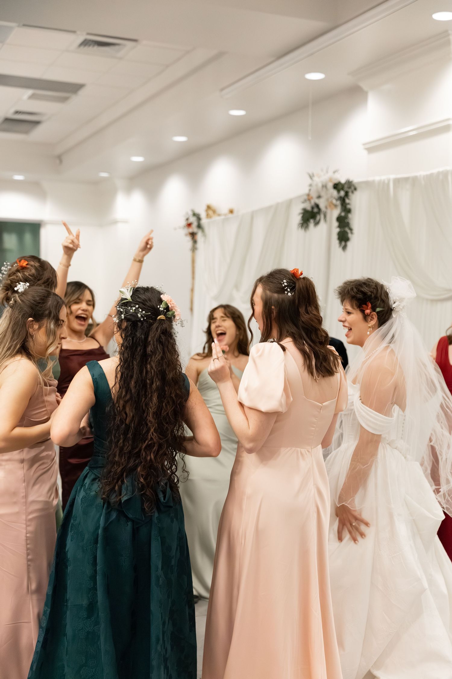Wedding Reception at James P. Nix Center Fairhope, Alabama