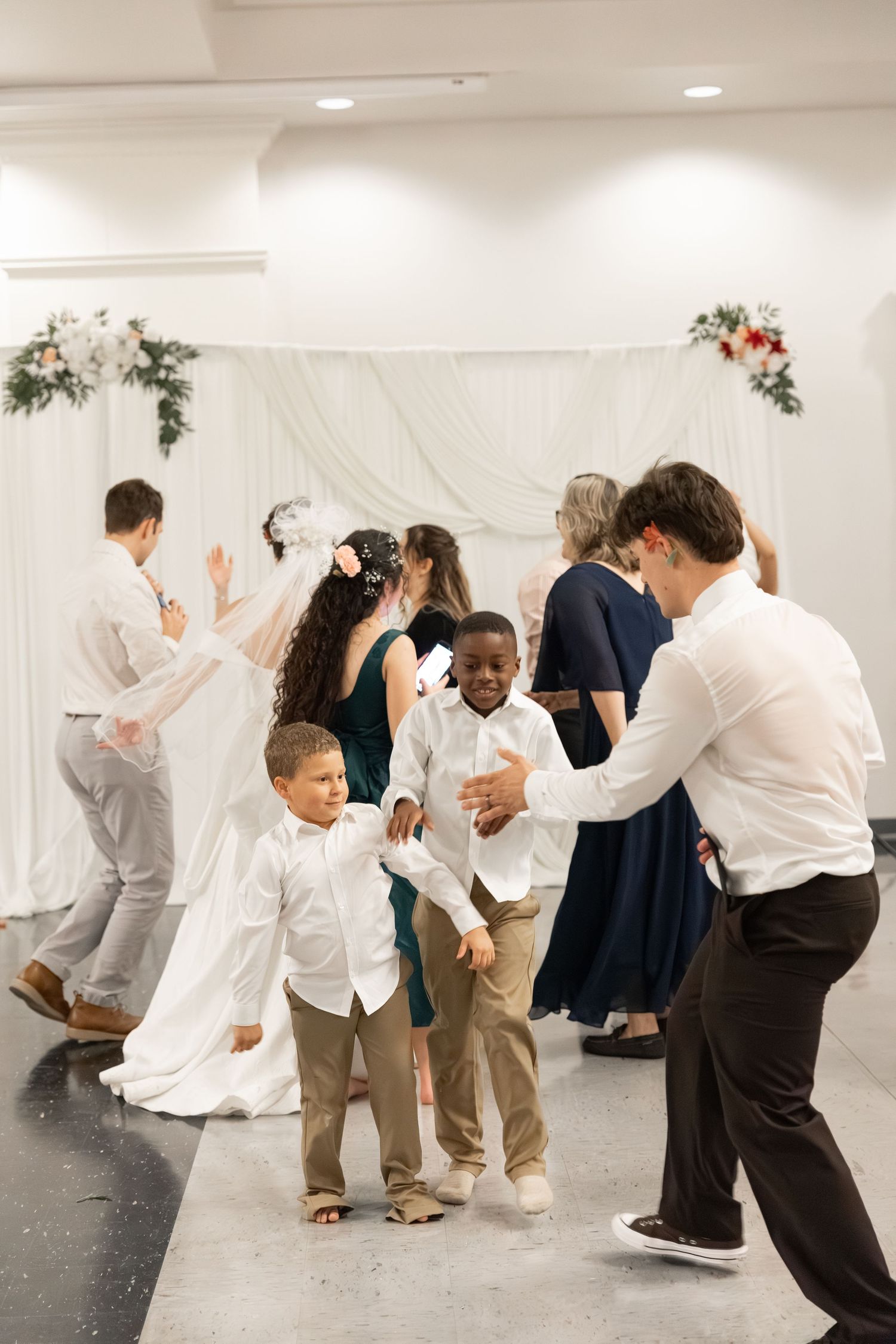 Wedding Reception at James P. Nix Center Fairhope, Alabama