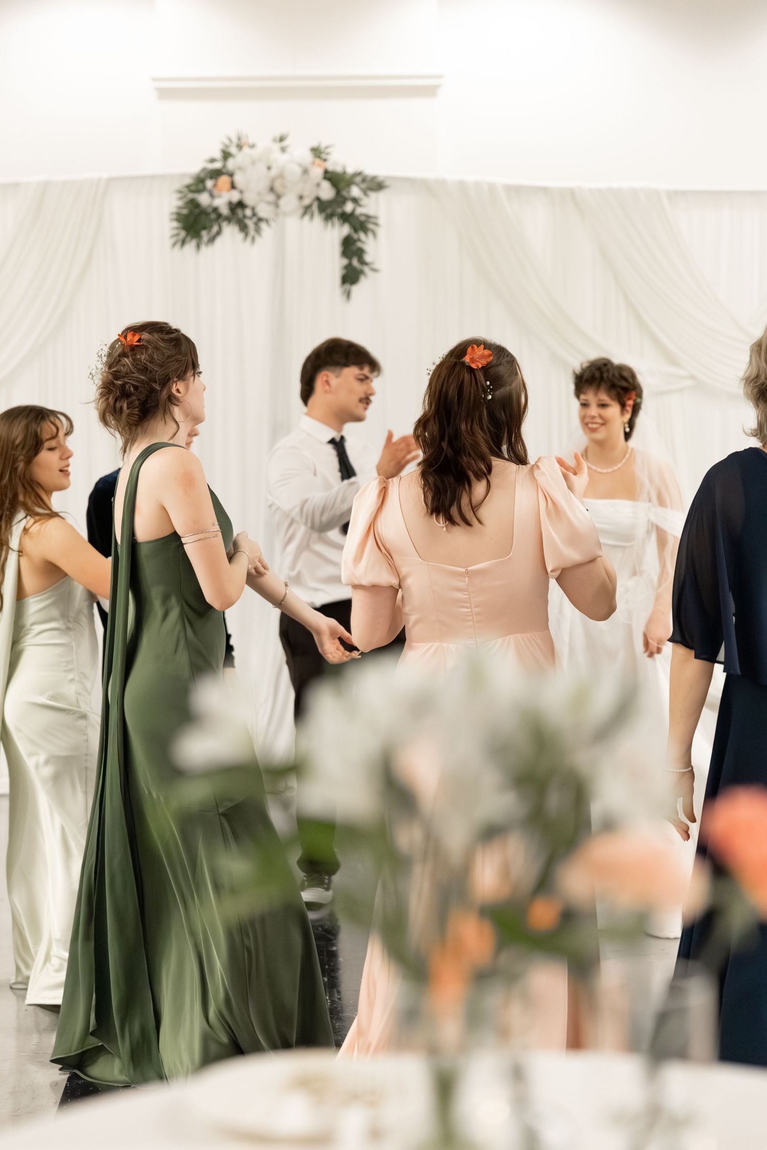 Wedding Reception at James P. Nix Center Fairhope, Alabama