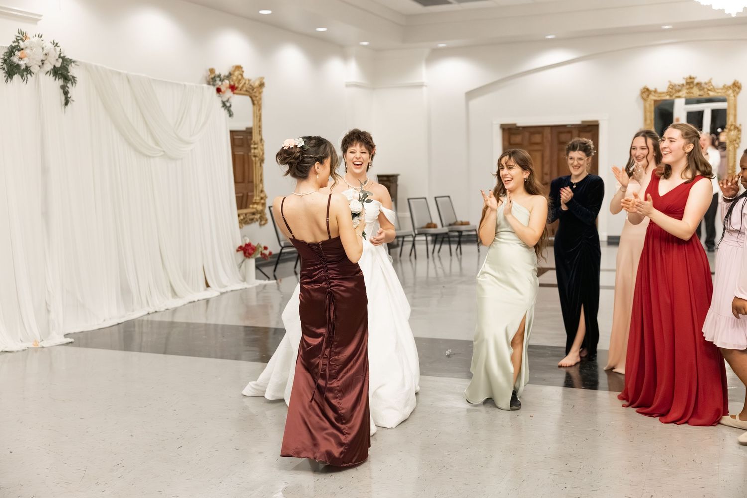 Wedding Reception at James P. Nix Center Fairhope, Alabama