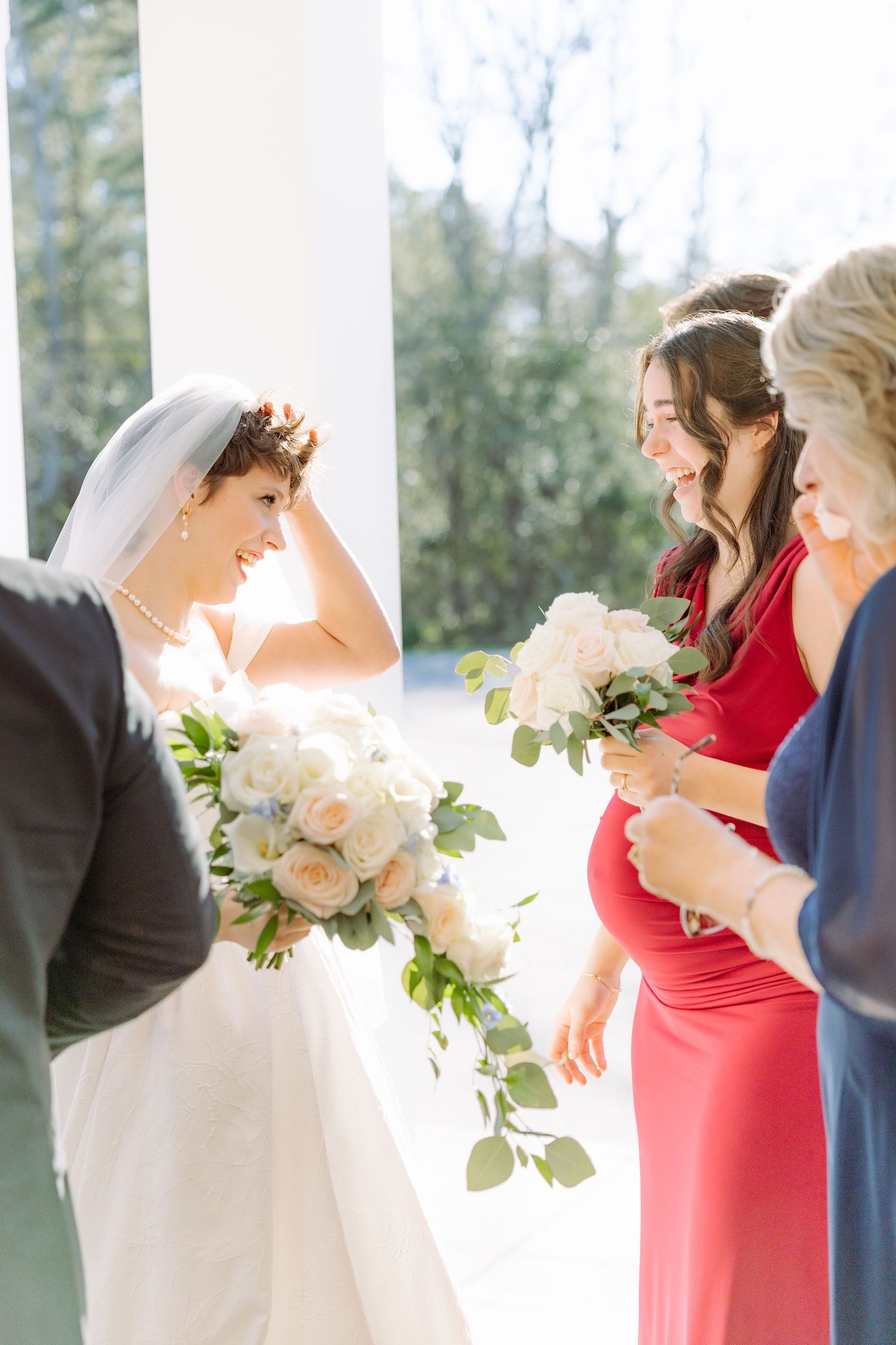 Wedding Ceremony Photos at Saint Francis at The Point Anglican Church Fairhope, Alabama