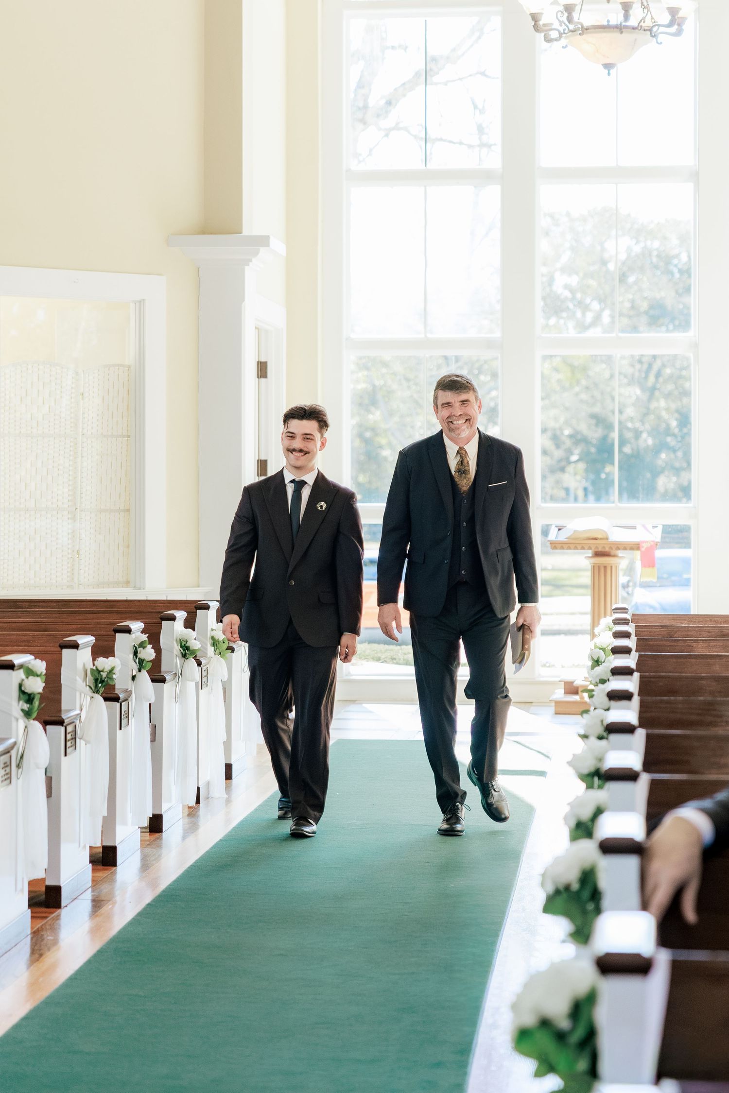 Wedding Ceremony Photos at Saint Francis at The Point Anglican Church Fairhope, Alabama