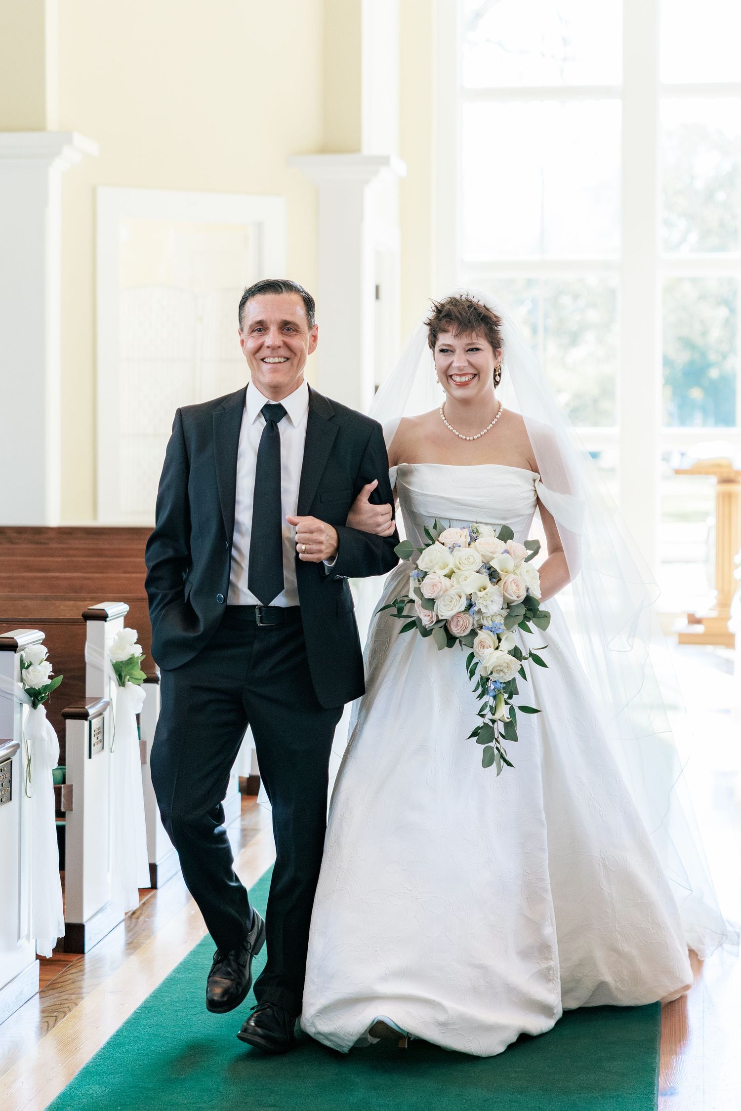 Wedding Ceremony Photos at Saint Francis at The Point Anglican Church Fairhope, Alabama