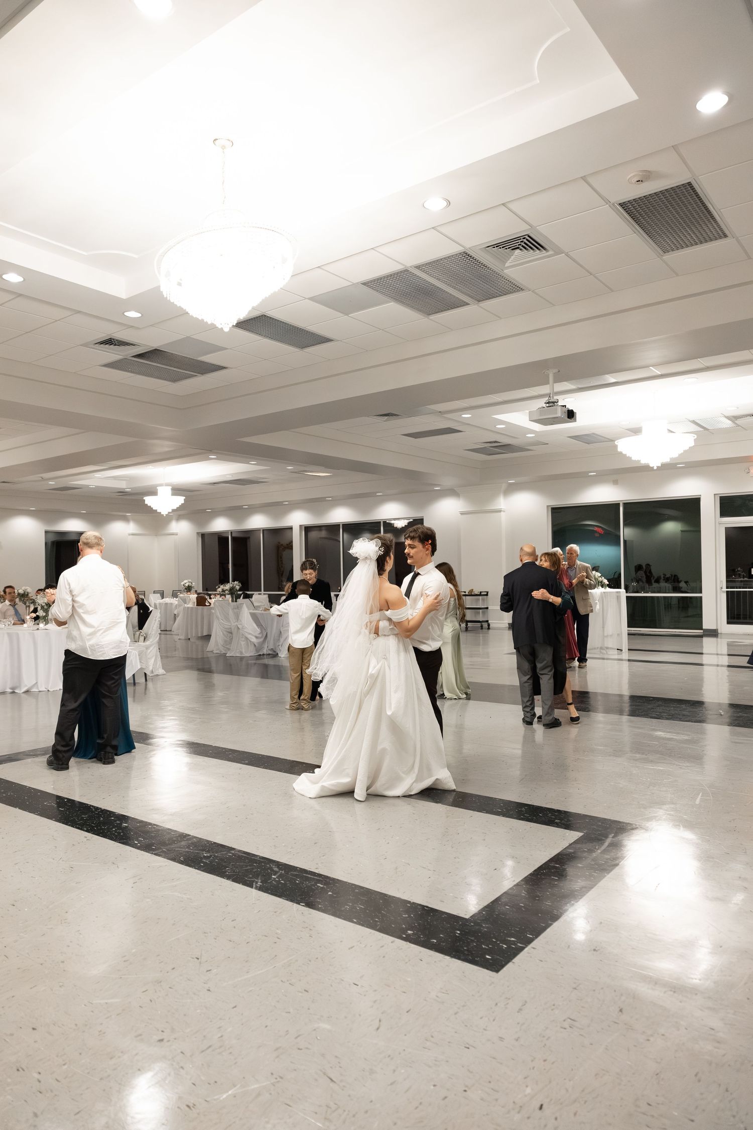 Wedding Reception at James P. Nix Center Fairhope, Alabama