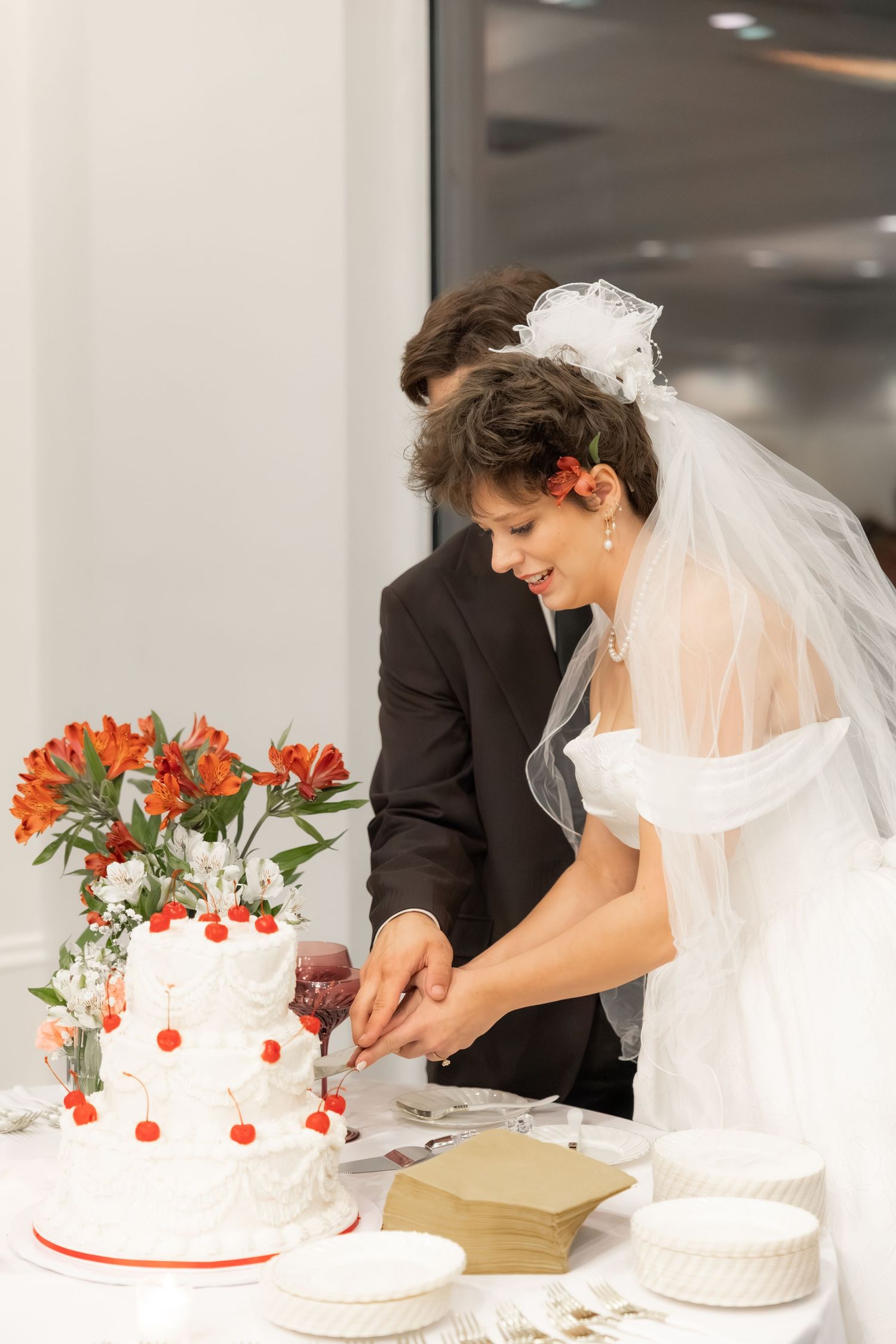 Wedding Reception at James P. Nix Center Fairhope, Alabama