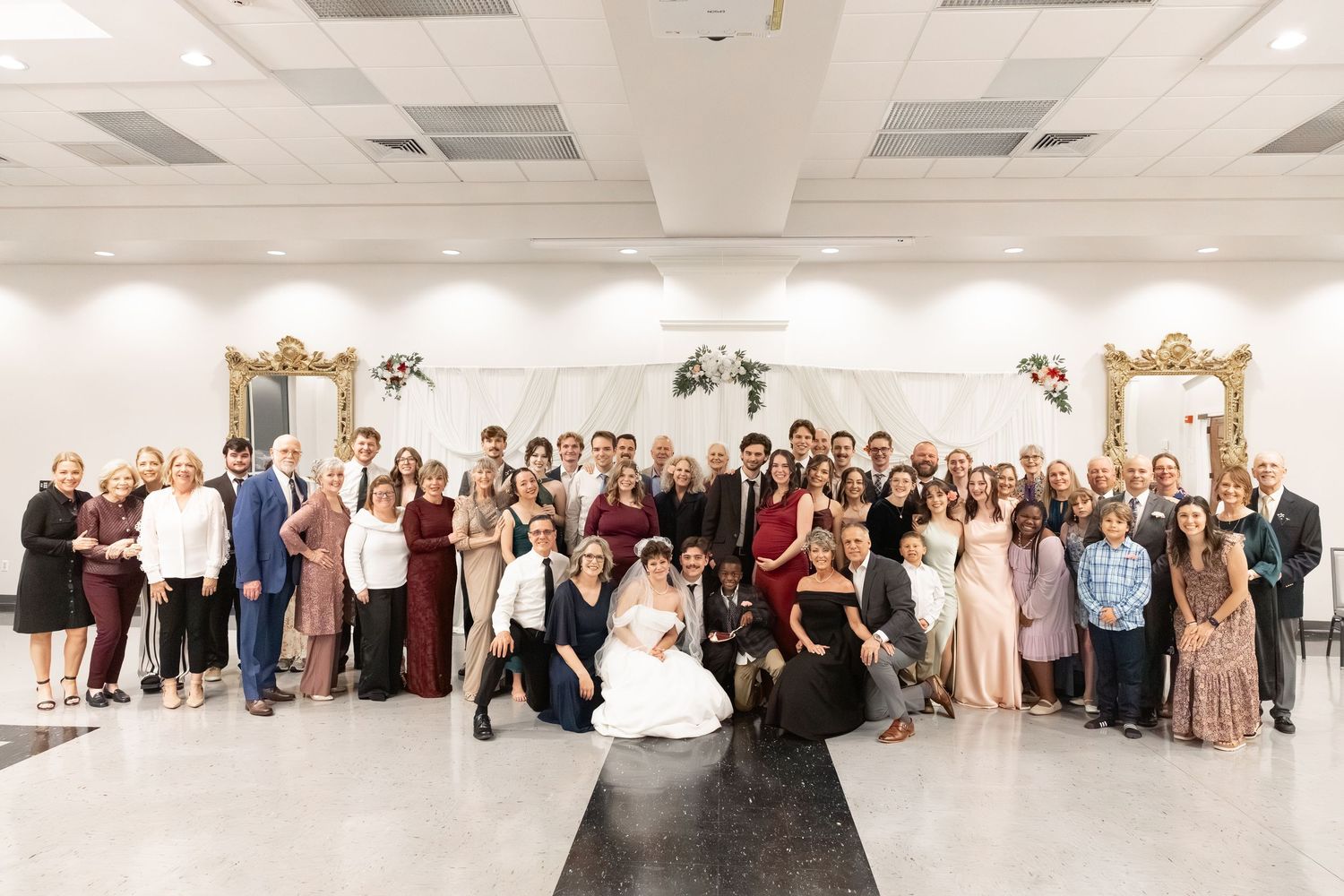 Wedding Reception at James P. Nix Center Fairhope, Alabama