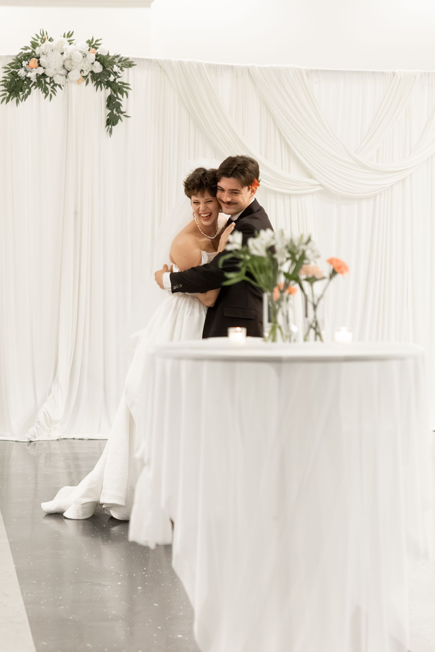 Wedding Reception at James P. Nix Center Fairhope, Alabama