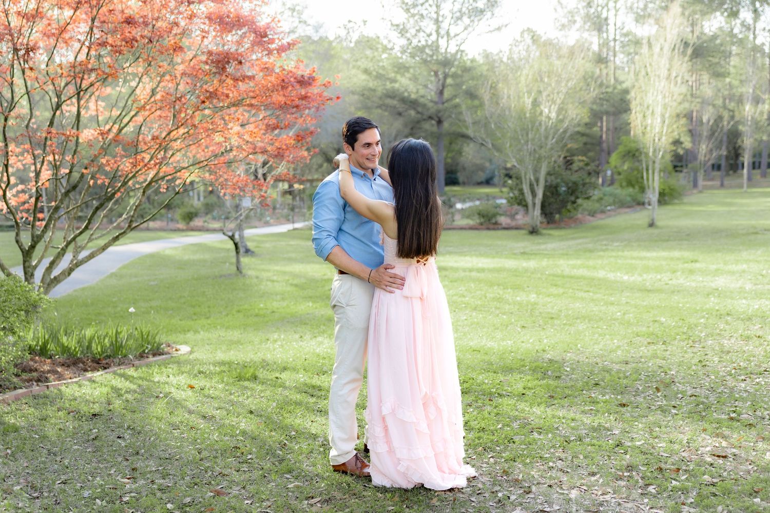 Couple photos at Dothan Area Botanical Gardens