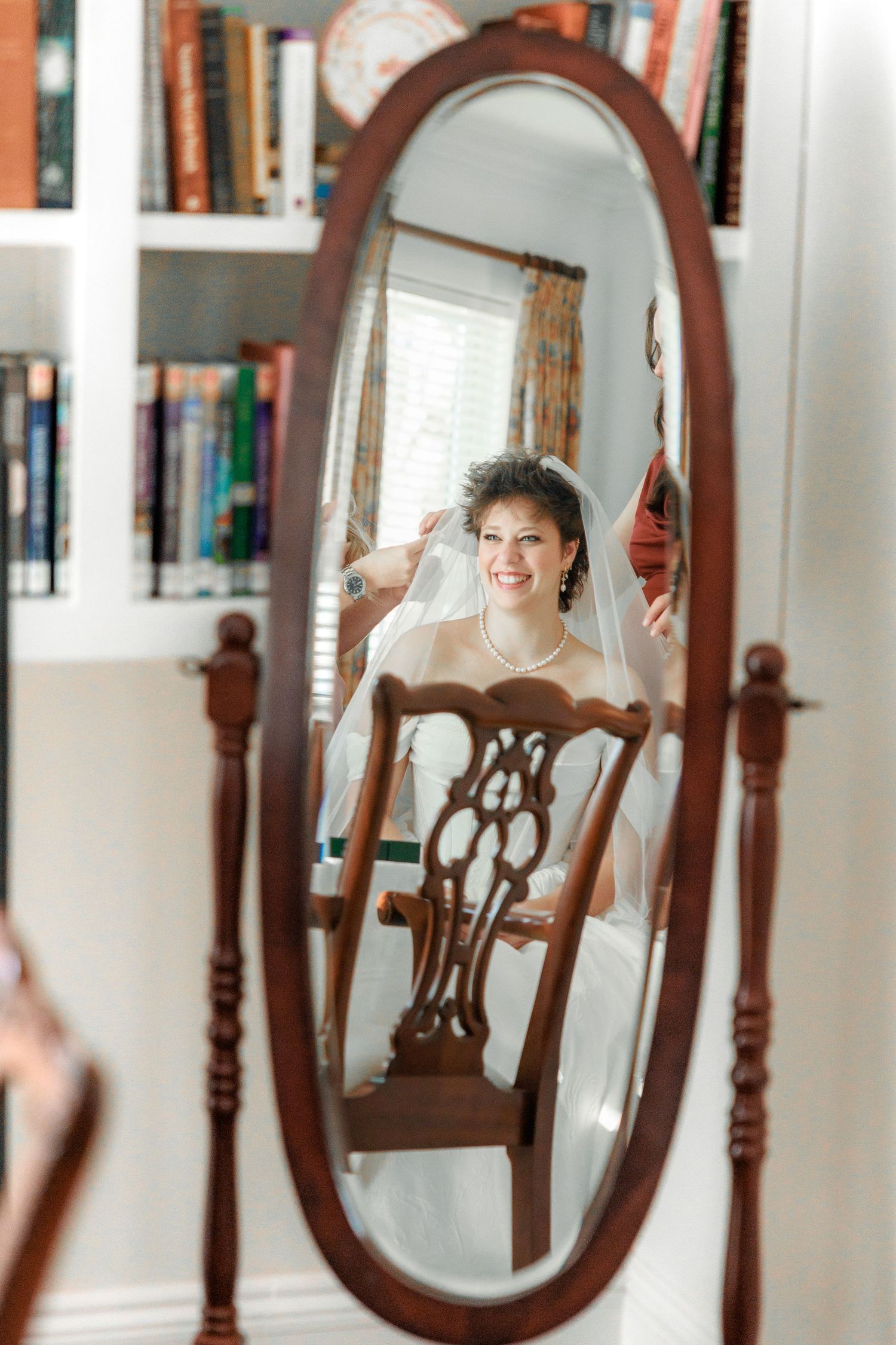 Wedding Getting Ready Photos at Saint Francis at The Point Anglican Church Fairhope, Alabama
