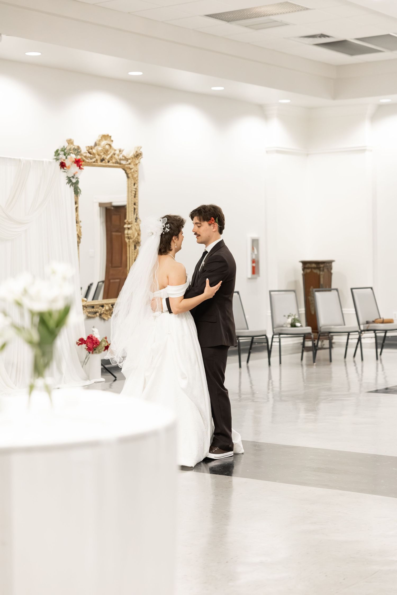 Wedding Reception at James P. Nix Center Fairhope, Alabama