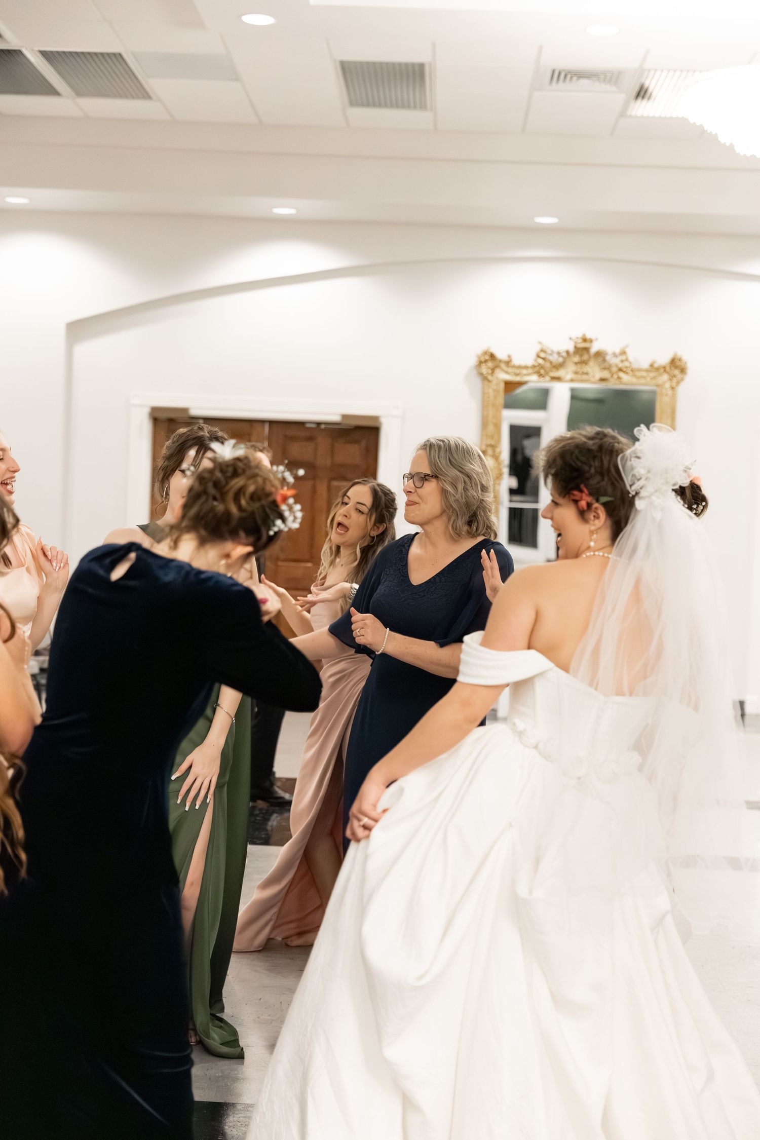 Wedding Reception at James P. Nix Center Fairhope, Alabama