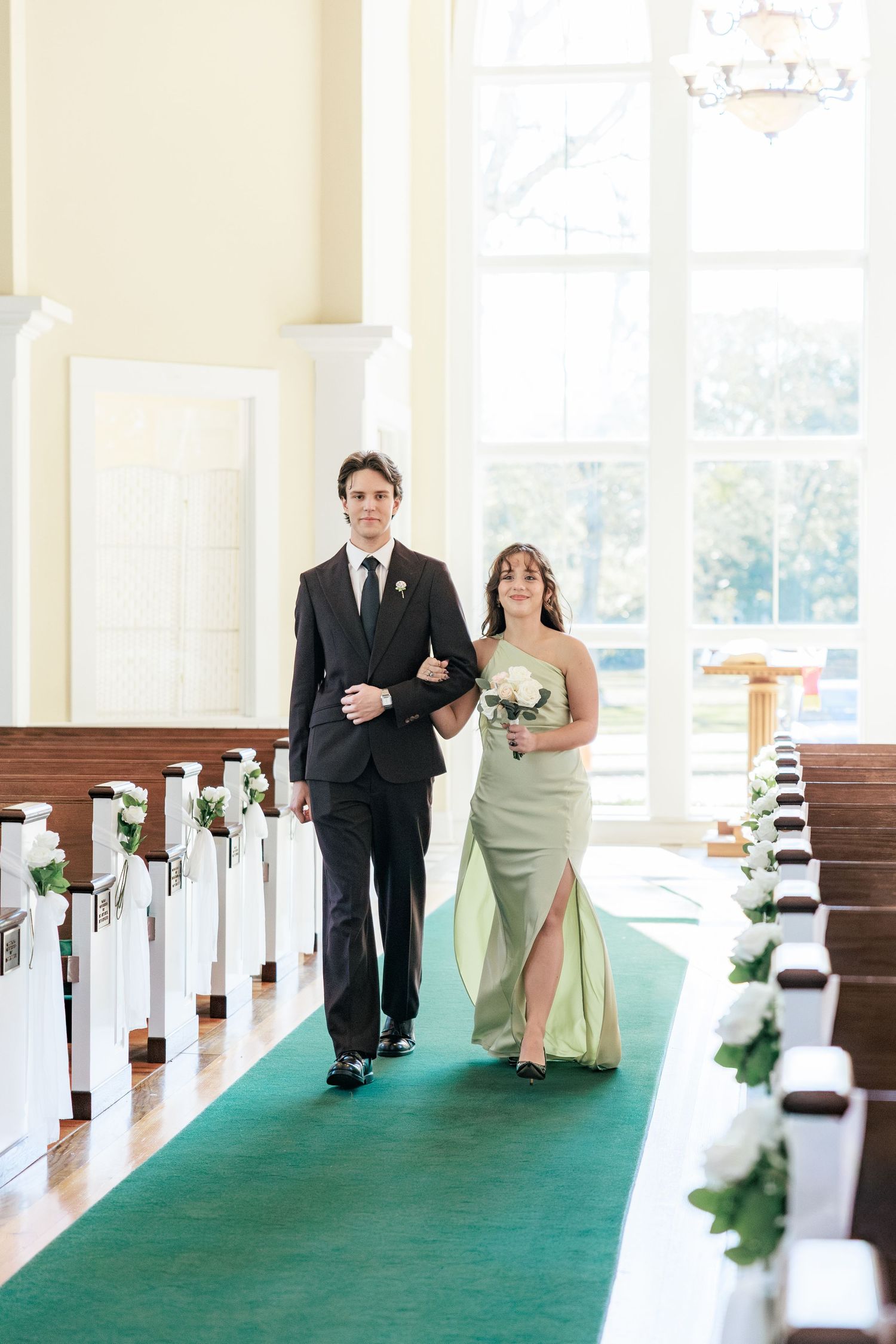 Wedding Ceremony Photos at Saint Francis at The Point Anglican Church Fairhope, Alabama