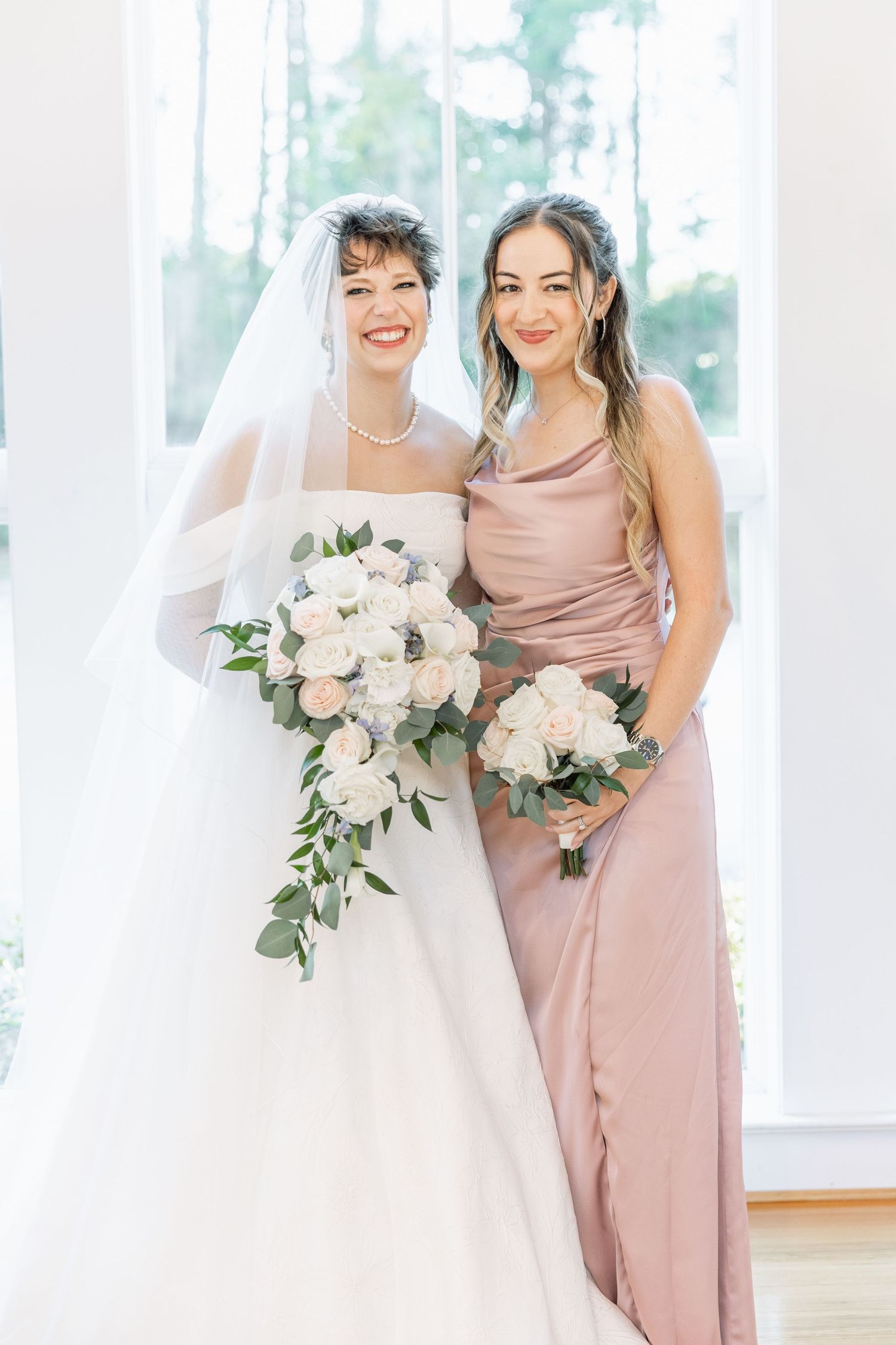 Wedding Family Photos at Saint Francis at The Point Anglican Church Fairhope, Alabama