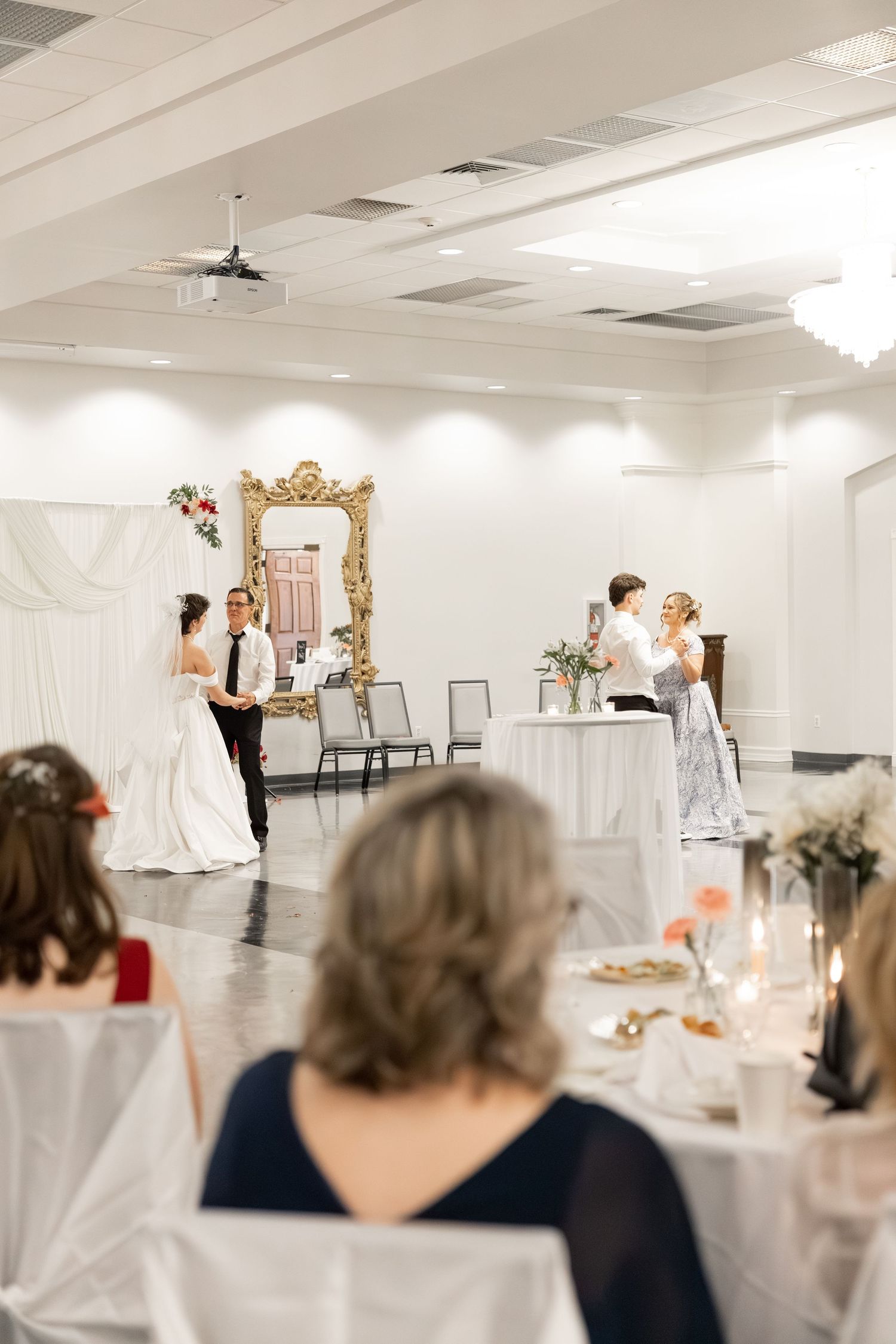 Wedding Reception at James P. Nix Center Fairhope, Alabama