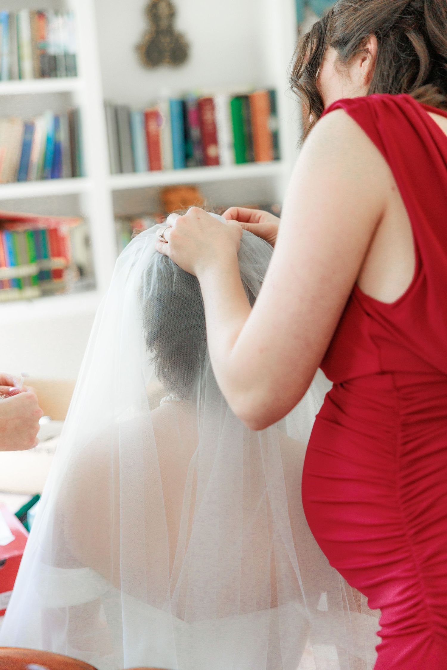 Wedding Getting Ready Photos at Saint Francis at The Point Anglican Church Fairhope, Alabama
