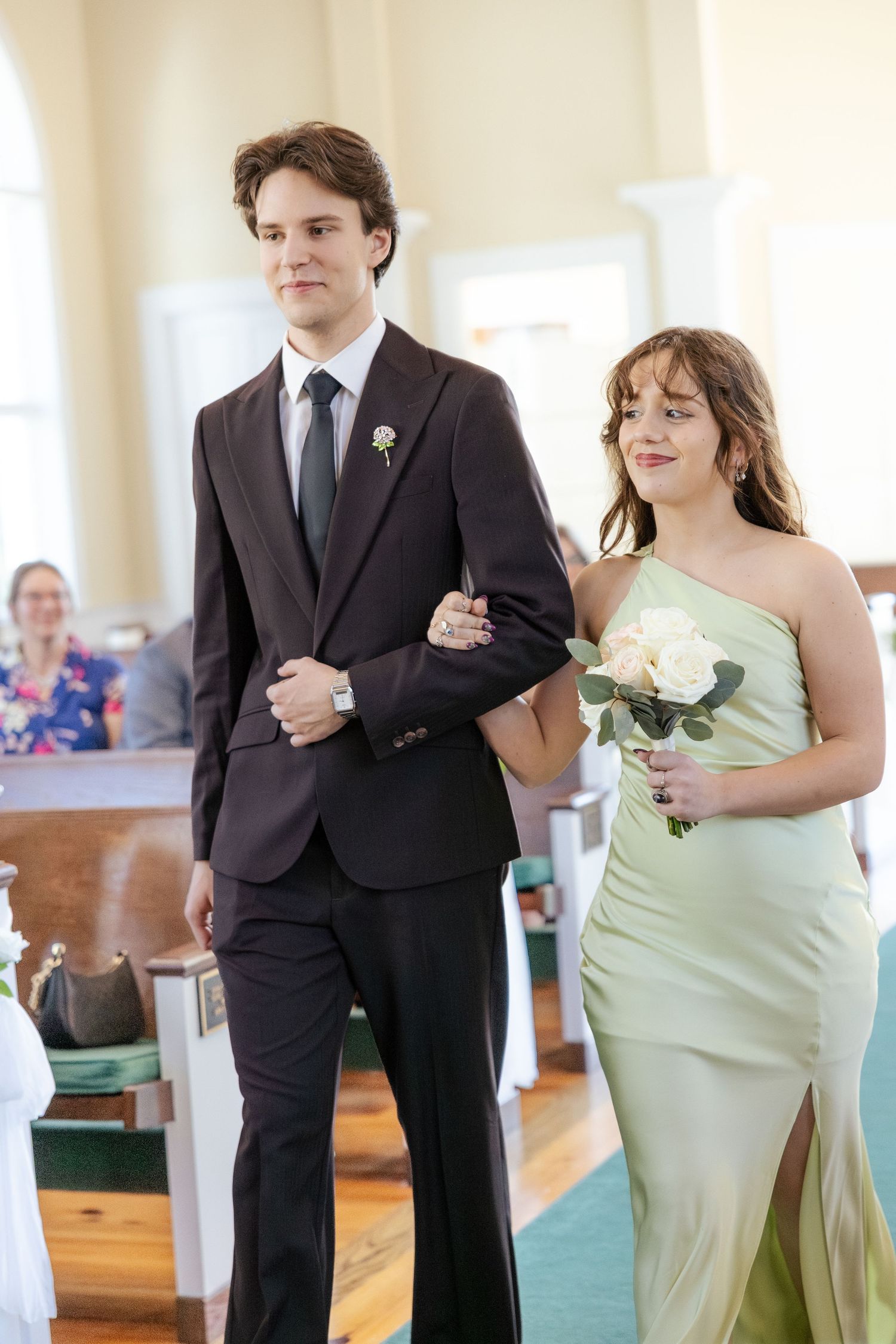 Wedding Ceremony Photos at Saint Francis at The Point Anglican Church Fairhope, Alabama