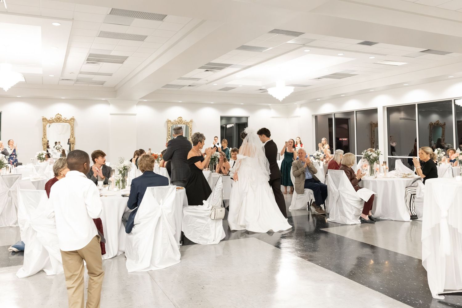 Wedding Reception at James P. Nix Center Fairhope, Alabama