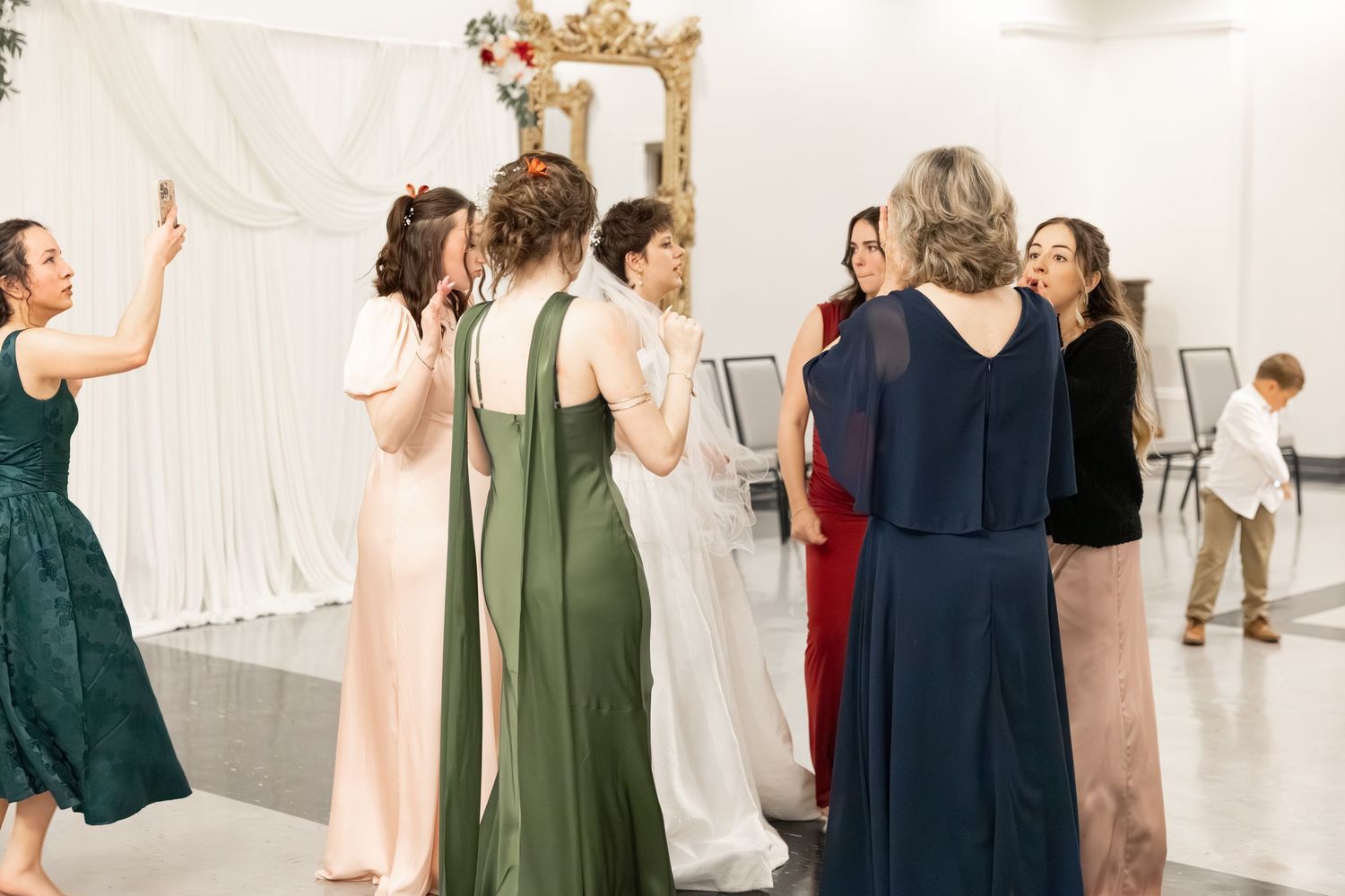 Wedding Reception at James P. Nix Center Fairhope, Alabama