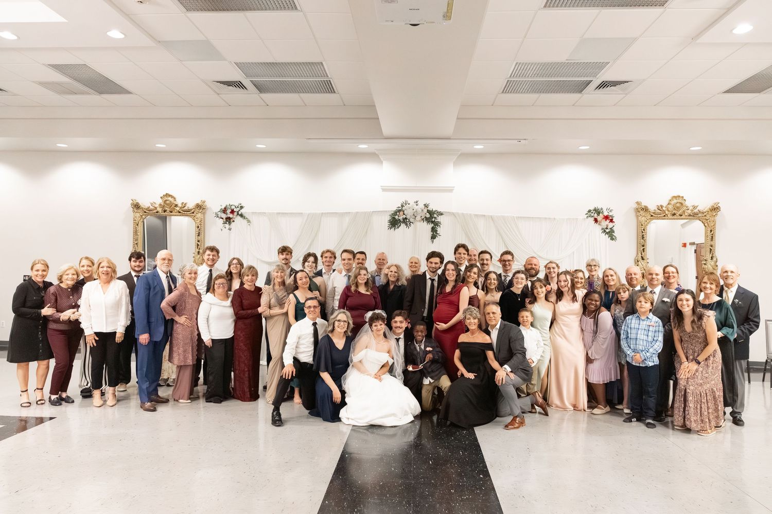 Wedding Reception at James P. Nix Center Fairhope, Alabama