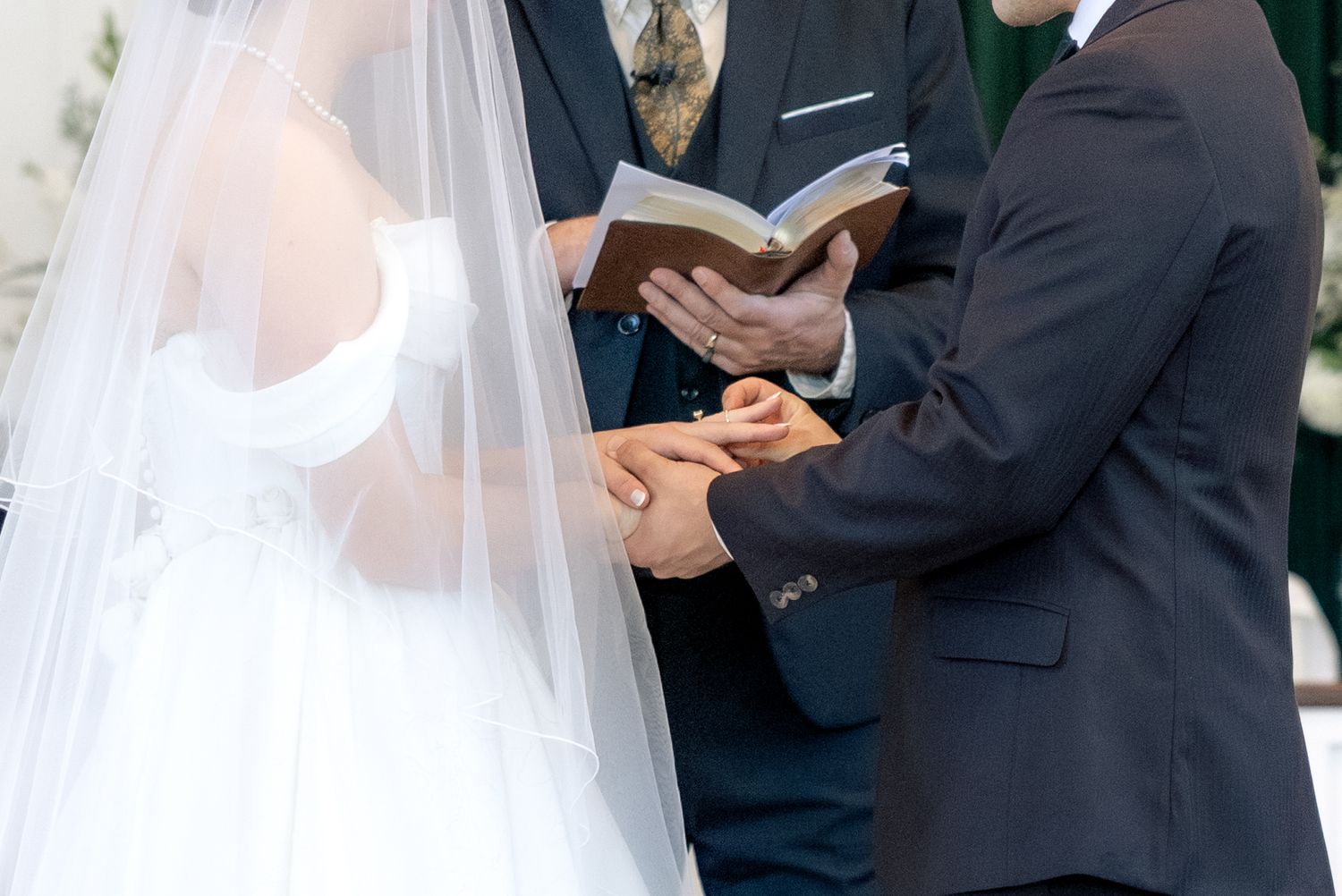 Wedding Ceremony Photos at Saint Francis at The Point Anglican Church Fairhope, Alabama