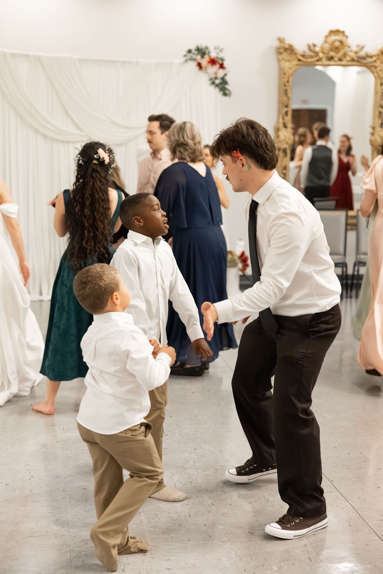 Wedding Reception at James P. Nix Center Fairhope, Alabama