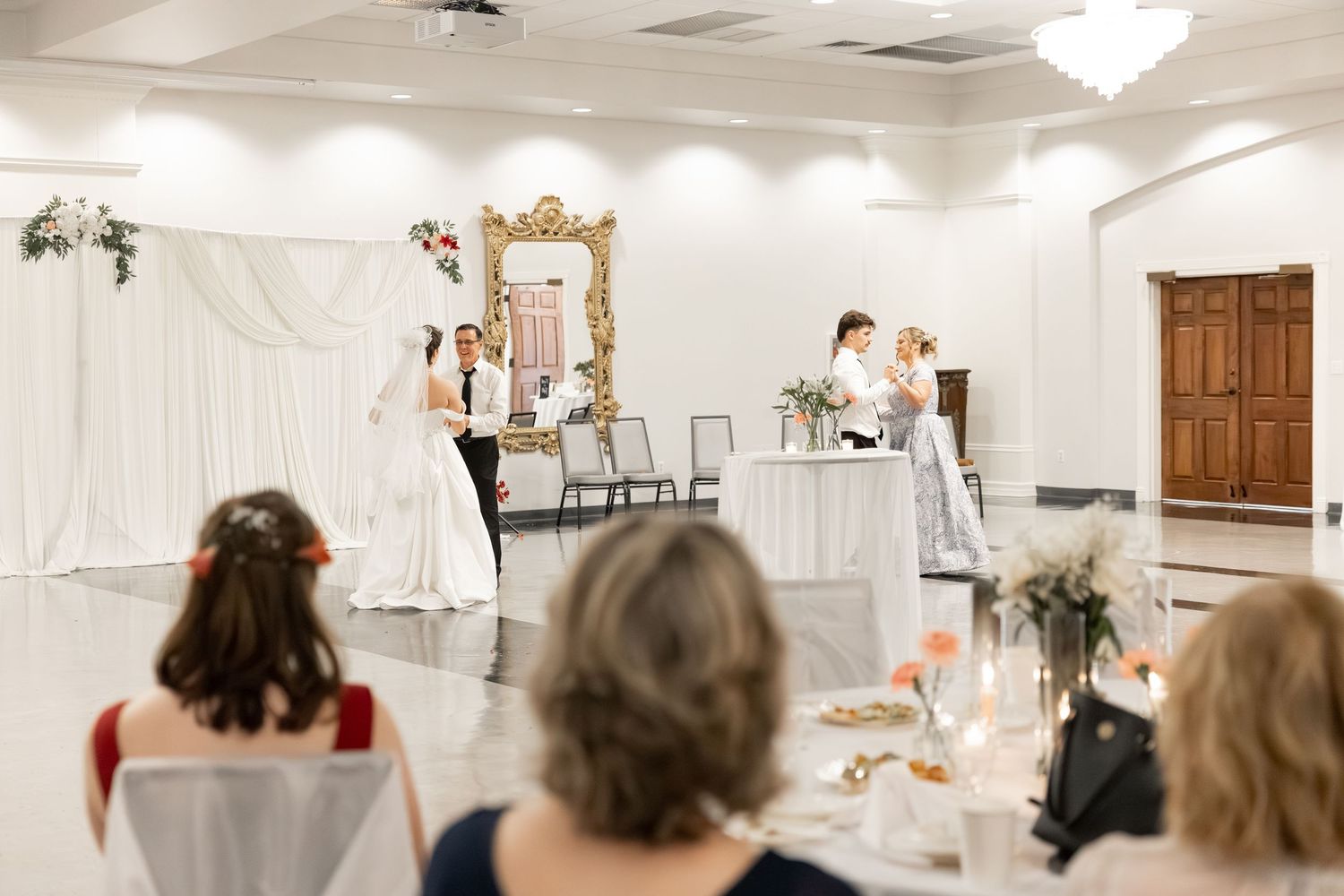 Wedding Reception at James P. Nix Center Fairhope, Alabama