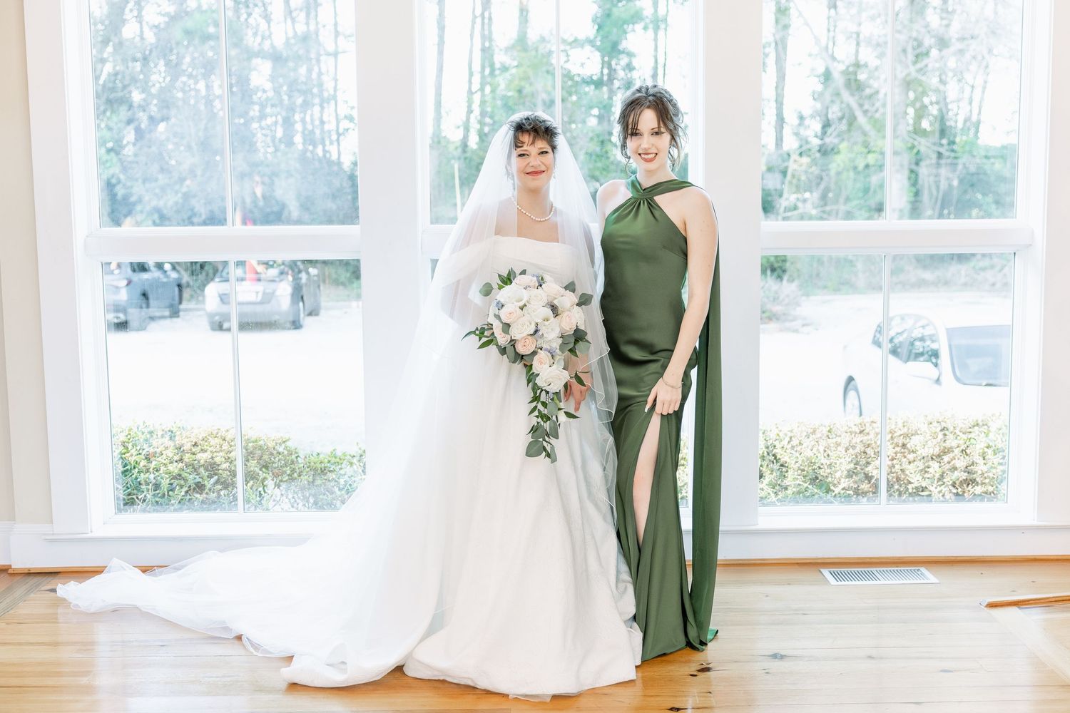Wedding Family Photos at Saint Francis at The Point Anglican Church Fairhope, Alabama