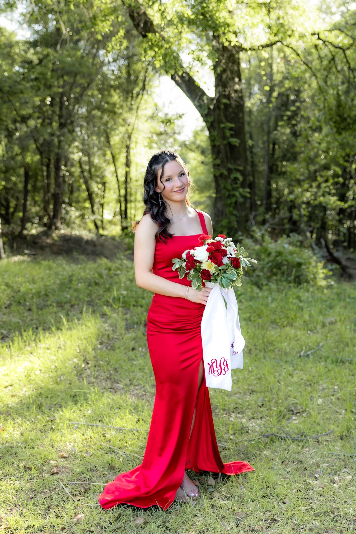Ridgecrest Christian School Senior Couple Prom Photos at Jordan's Activity Barn at Kelly Creek Midland City, Alabama