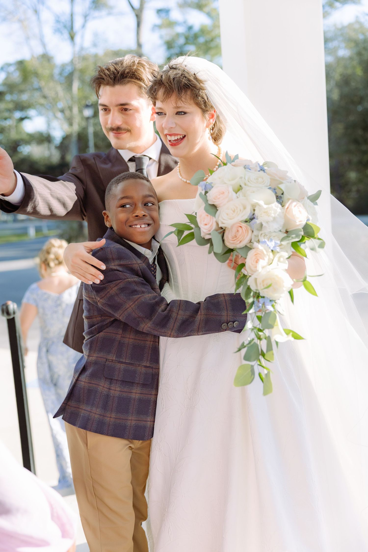 Wedding Ceremony Photos at Saint Francis at The Point Anglican Church Fairhope, Alabama