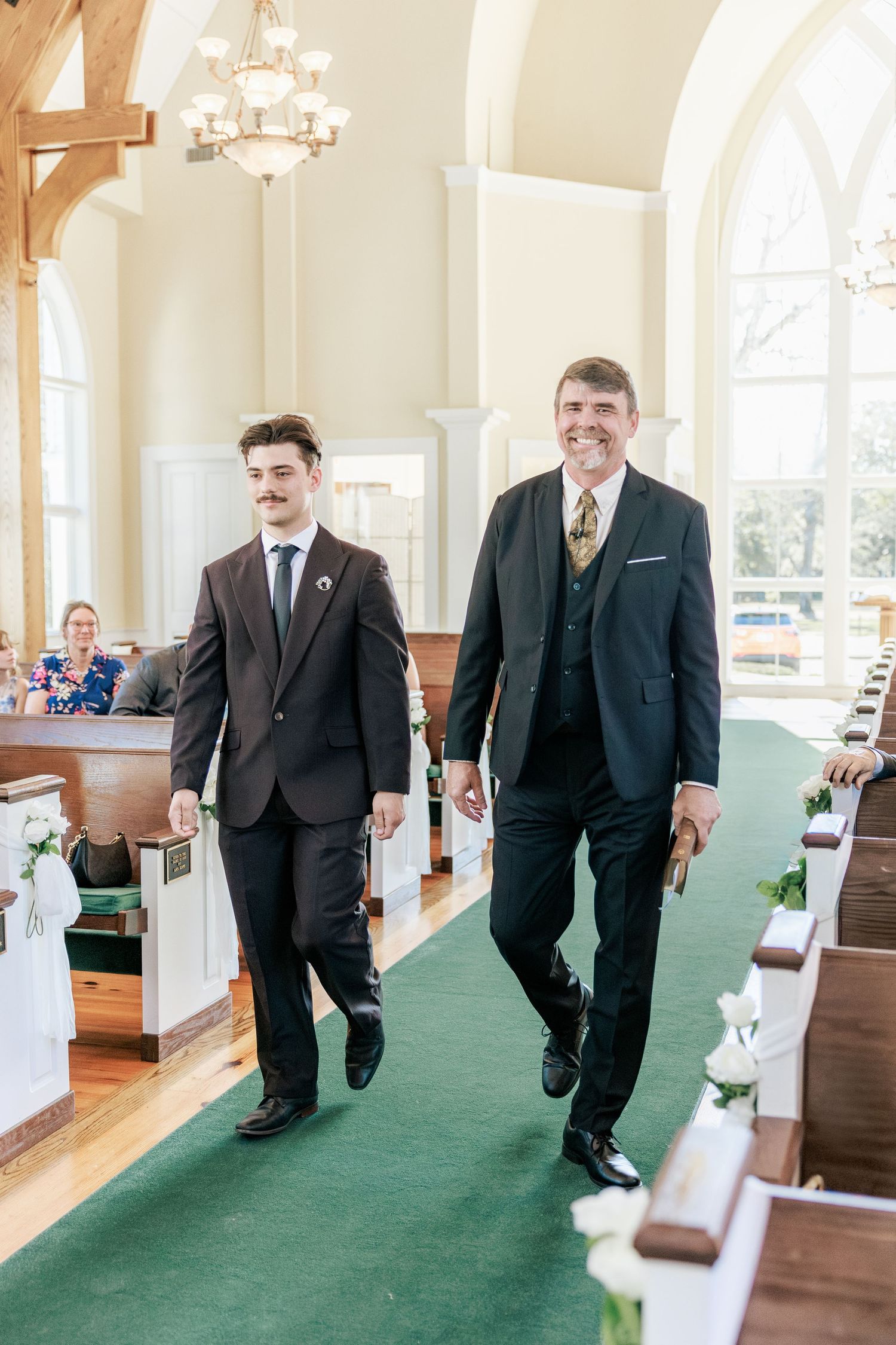 Wedding Ceremony Photos at Saint Francis at The Point Anglican Church Fairhope, Alabama