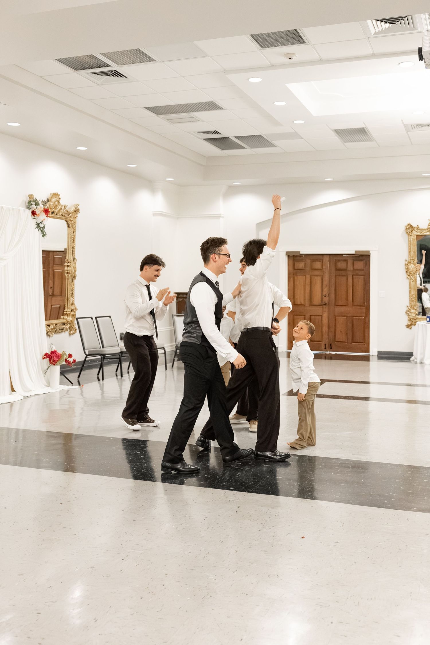 Wedding Reception at James P. Nix Center Fairhope, Alabama